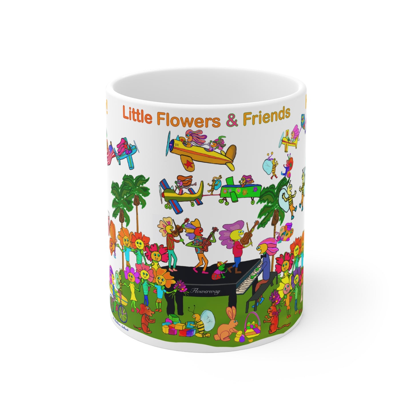 Ceramic Mug 11oz, Jazz Fest-#005