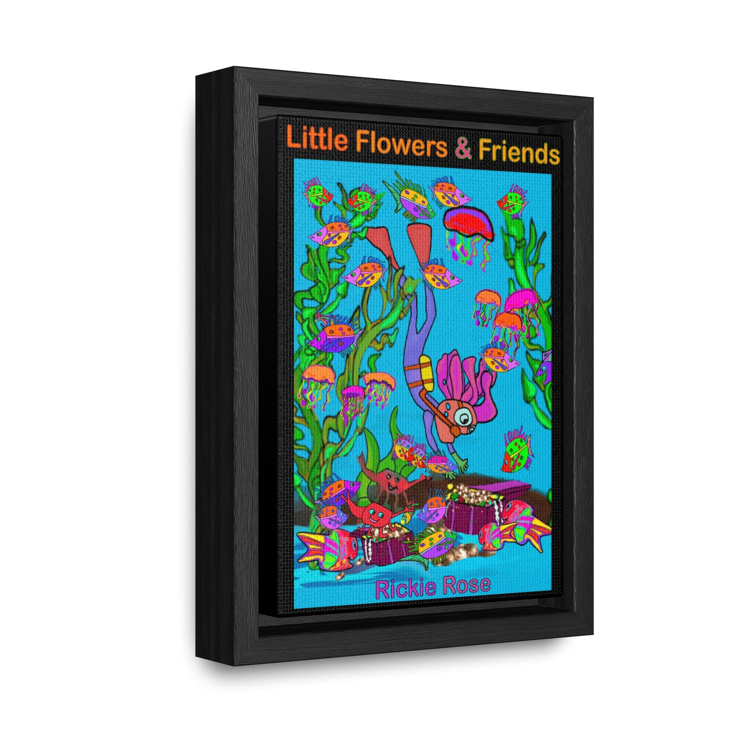 Gallery Canvas Wraps, 5”x7” Vertical Frame, #002