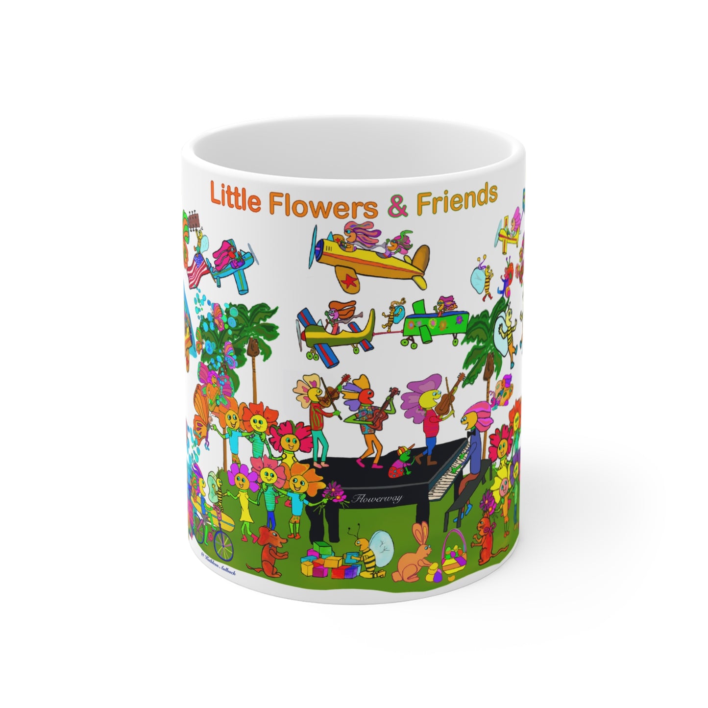 Ceramic Mug 11oz, Jazz Fest-#002