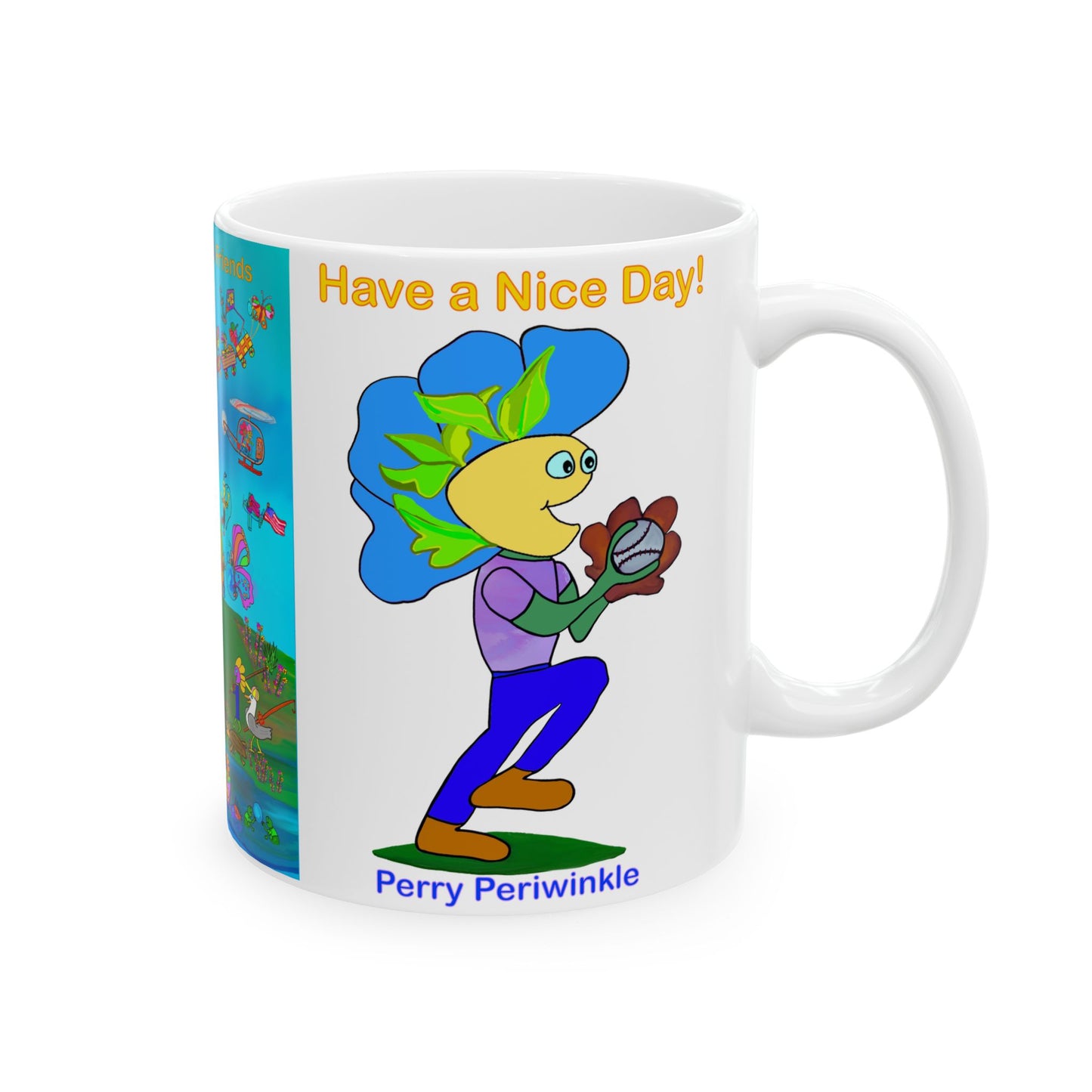 Ceramic Mug 11oz, Nice Day-#ND006