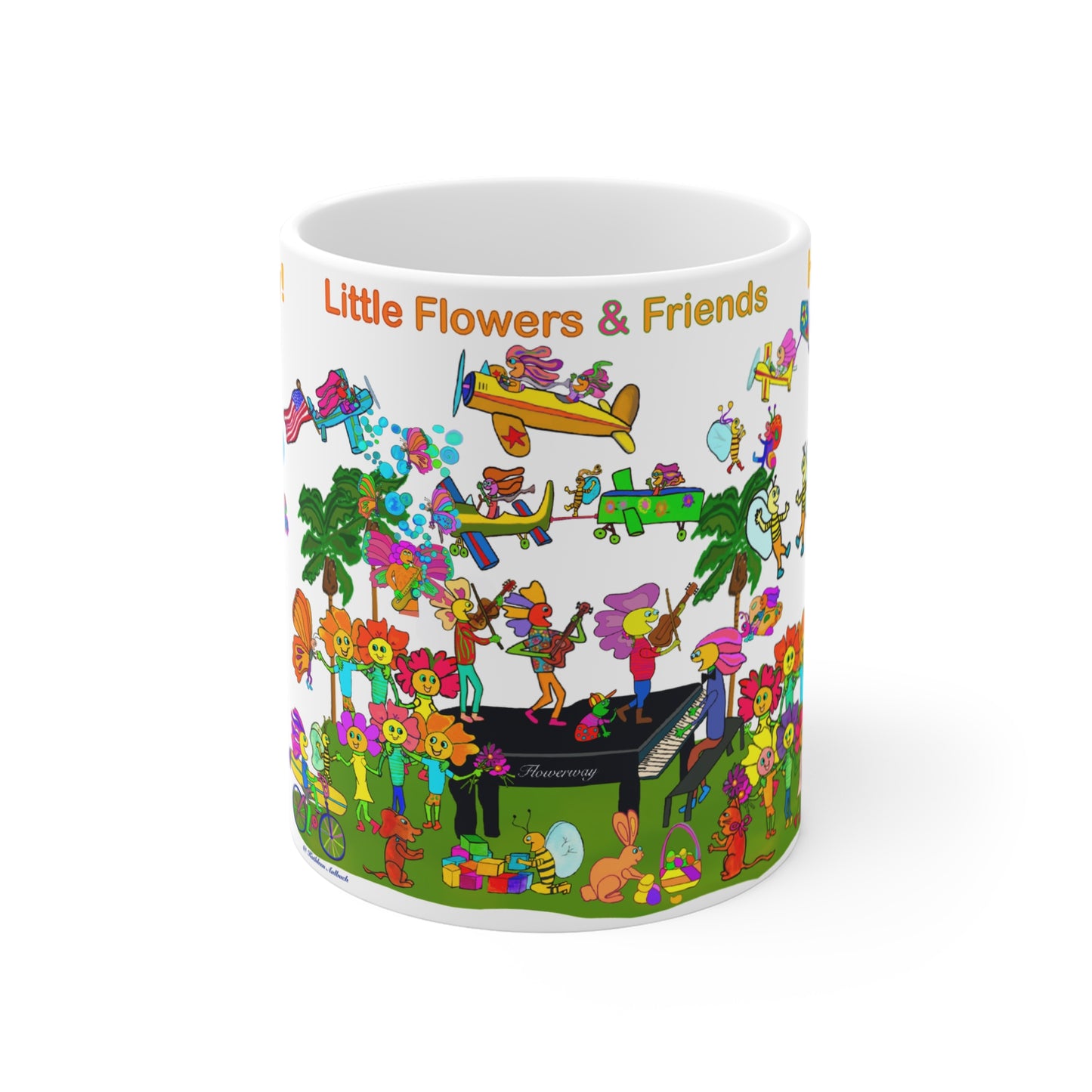 Ceramic Mug 11oz, Jazz Fest-#017