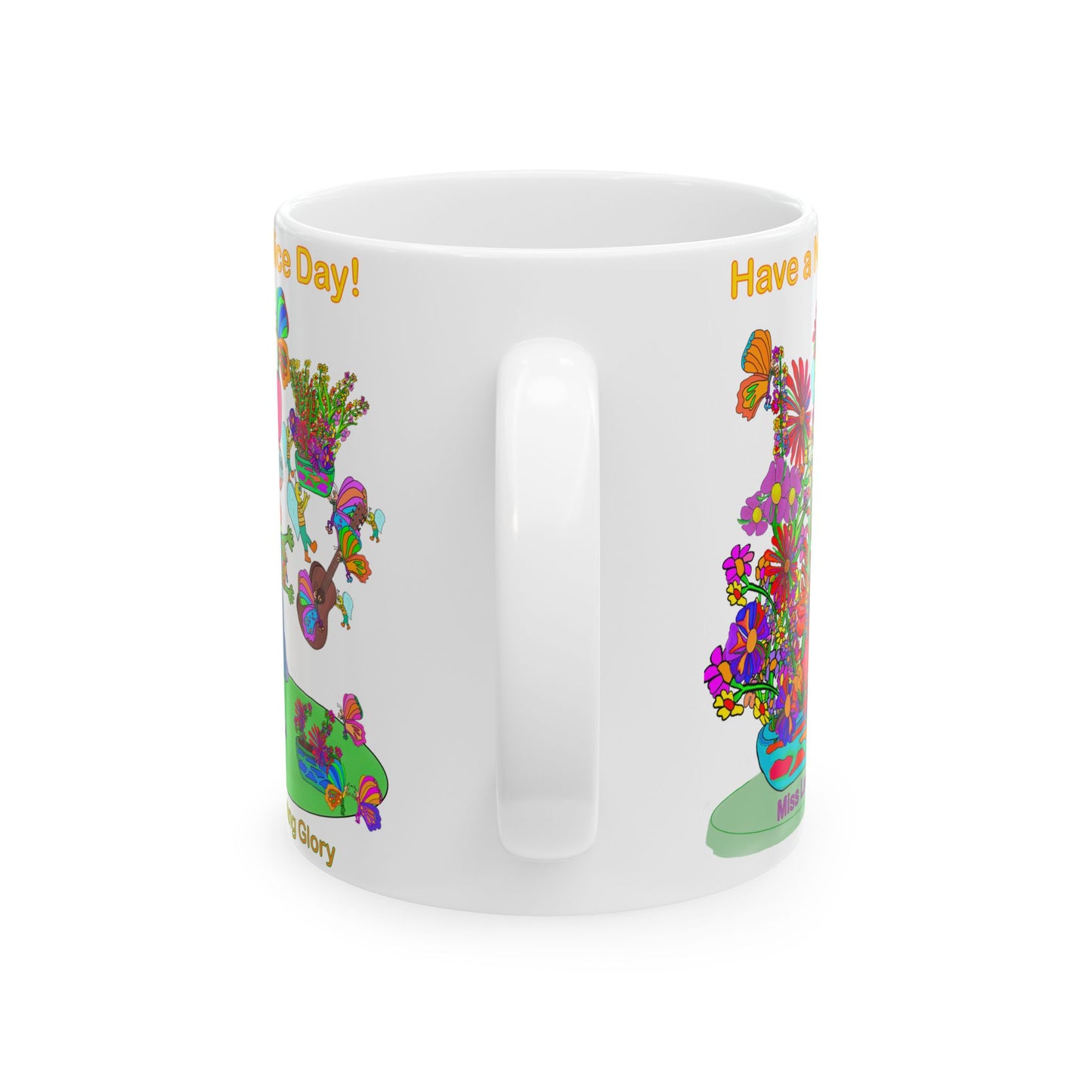 Ceramic Mug 11oz, Nice Day-#ND009