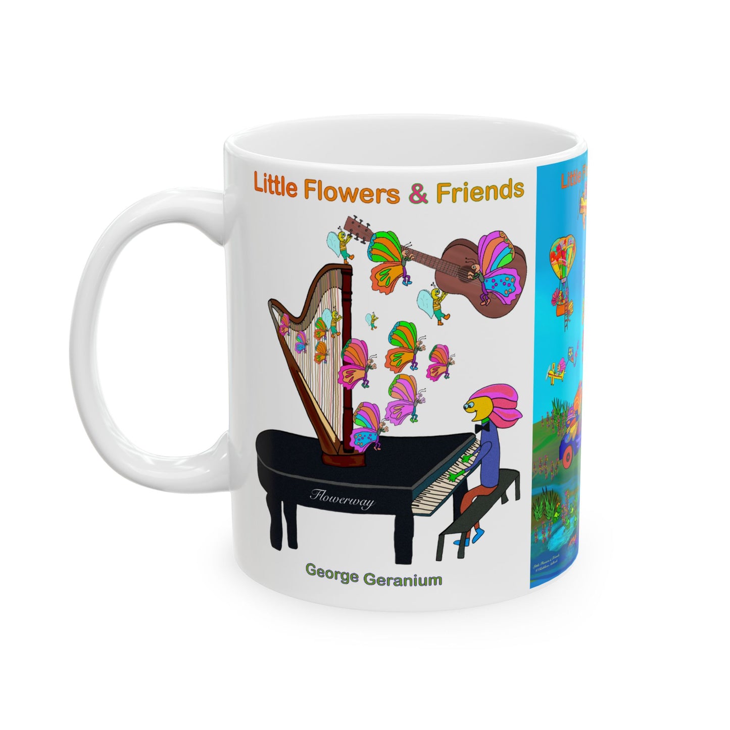 Ceramic Mug 11oz, Nice Day-#ND017