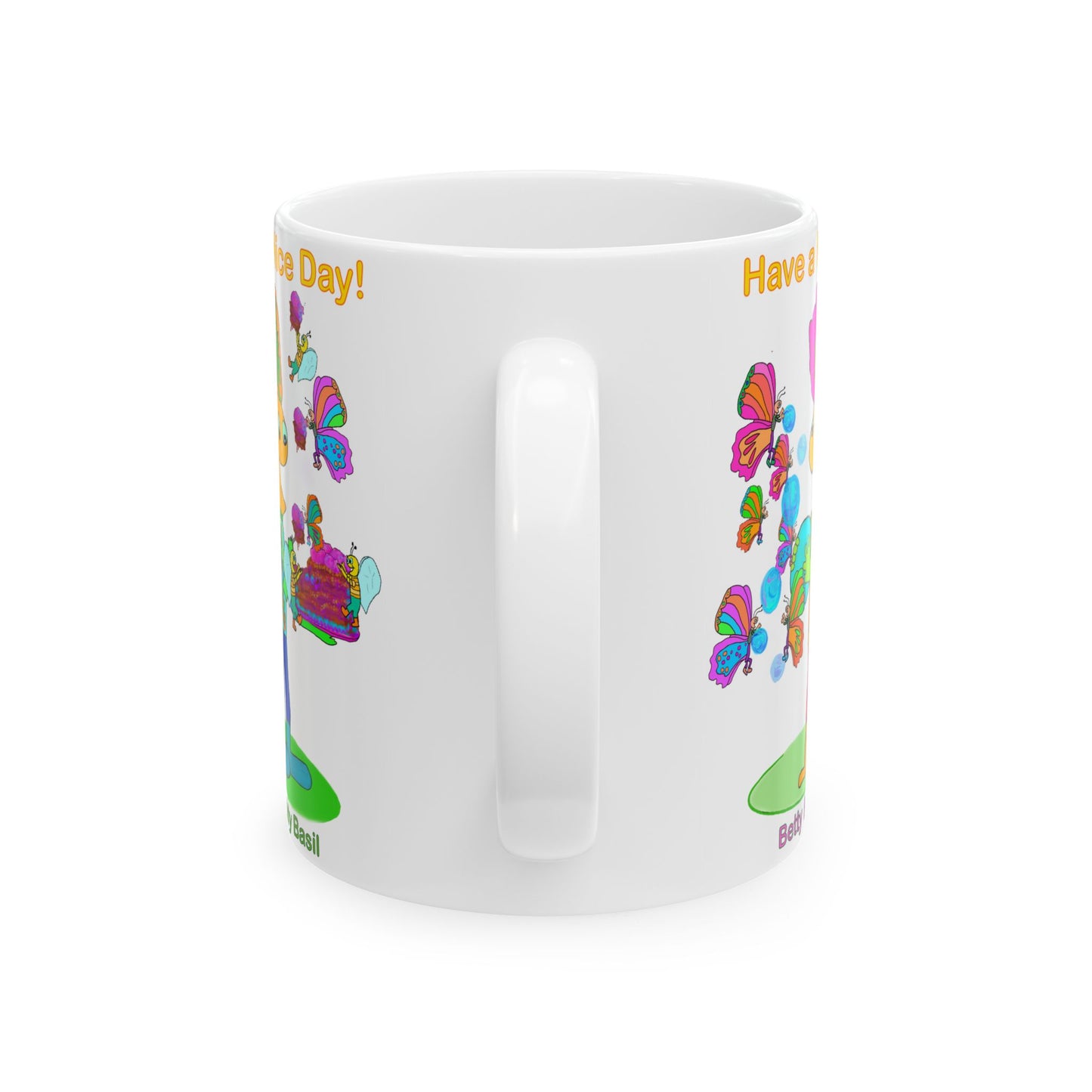Ceramic Mug 11oz, Nice Day-#ND007