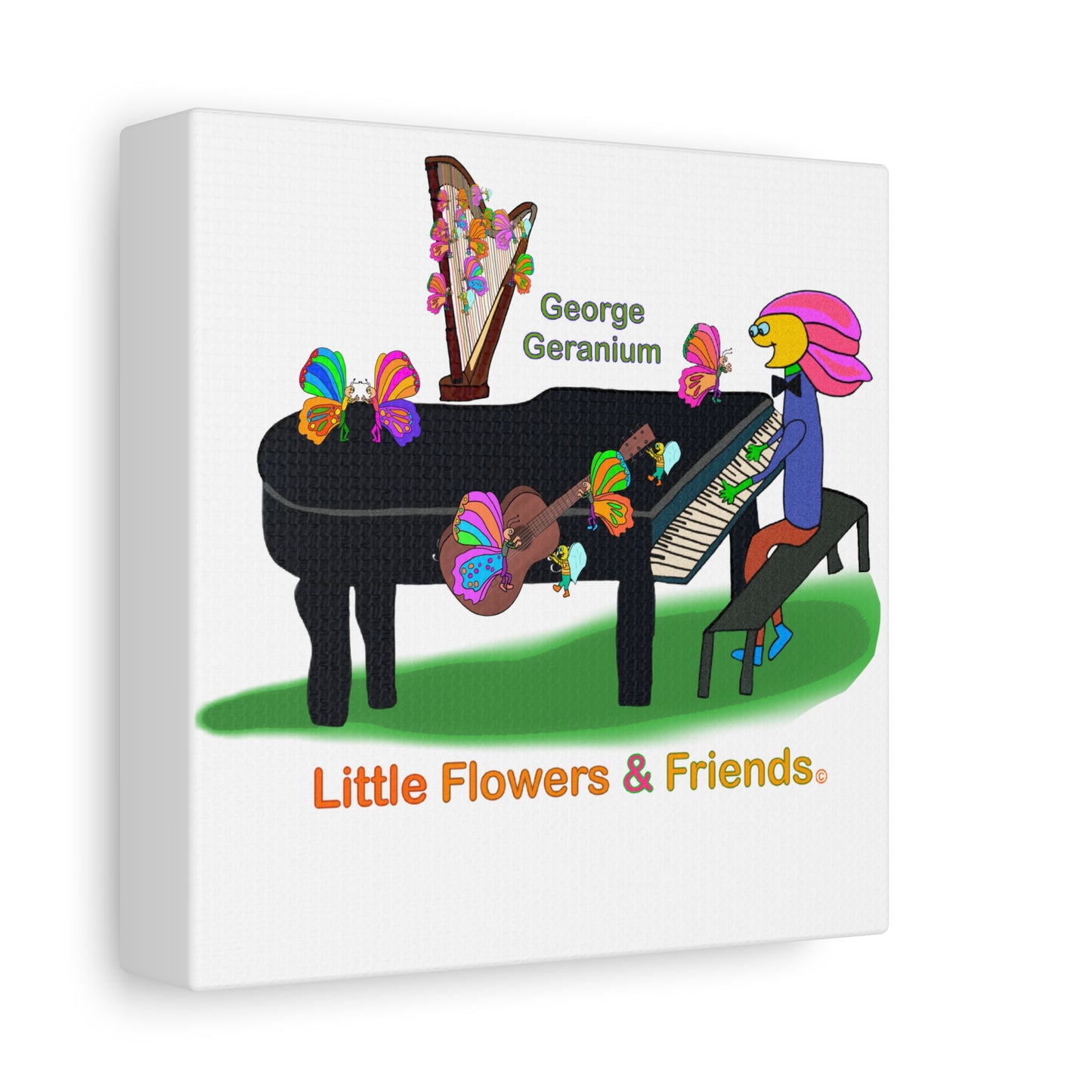 #041W) Jam Session, Matte Canvas, Stretched, 1.25"