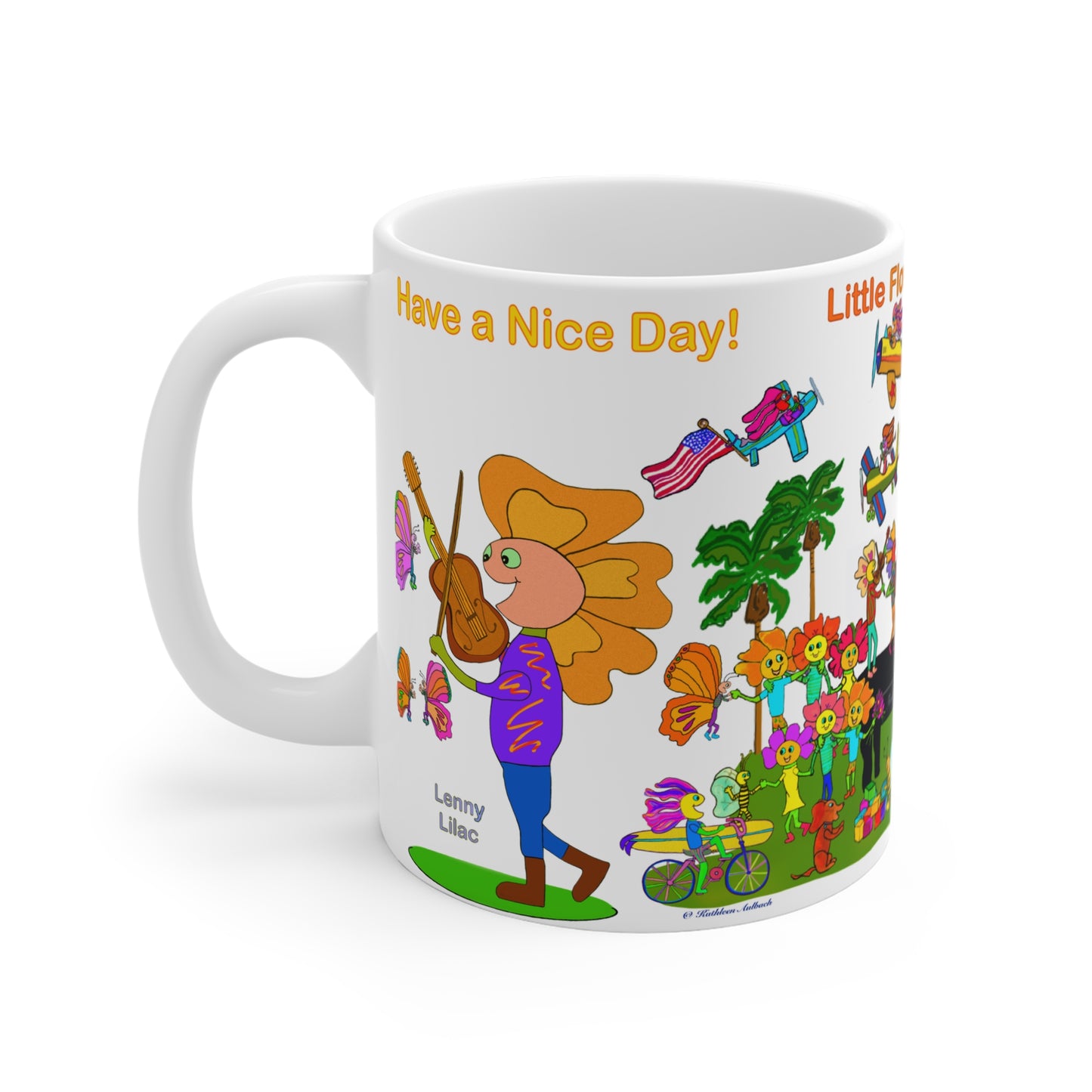 Ceramic Mug 11oz, Jazz Fest-#008