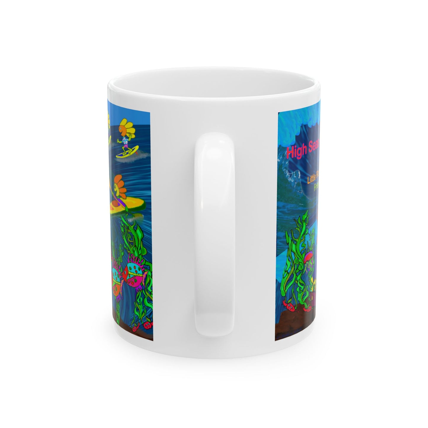 Accent Mug #P043, 11oz, High Seas