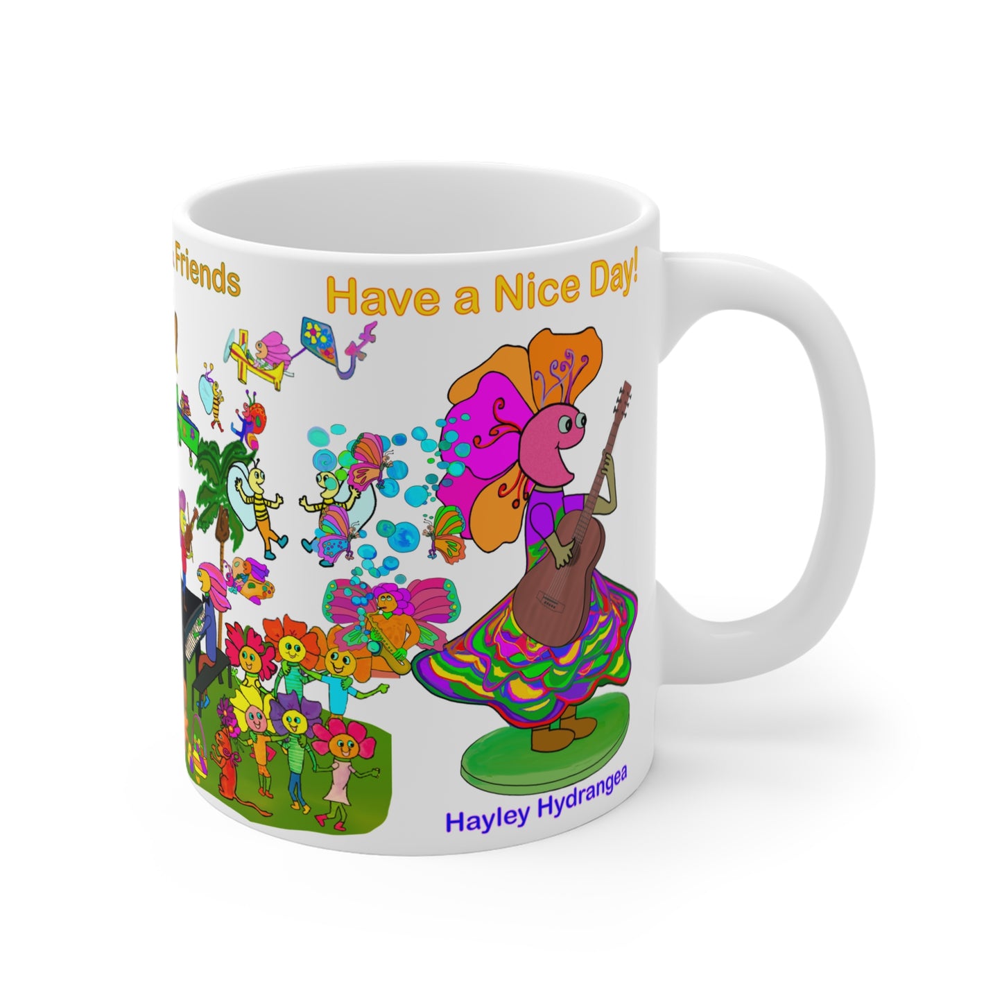 Ceramic Mug 11oz, Jazz Fest-#019