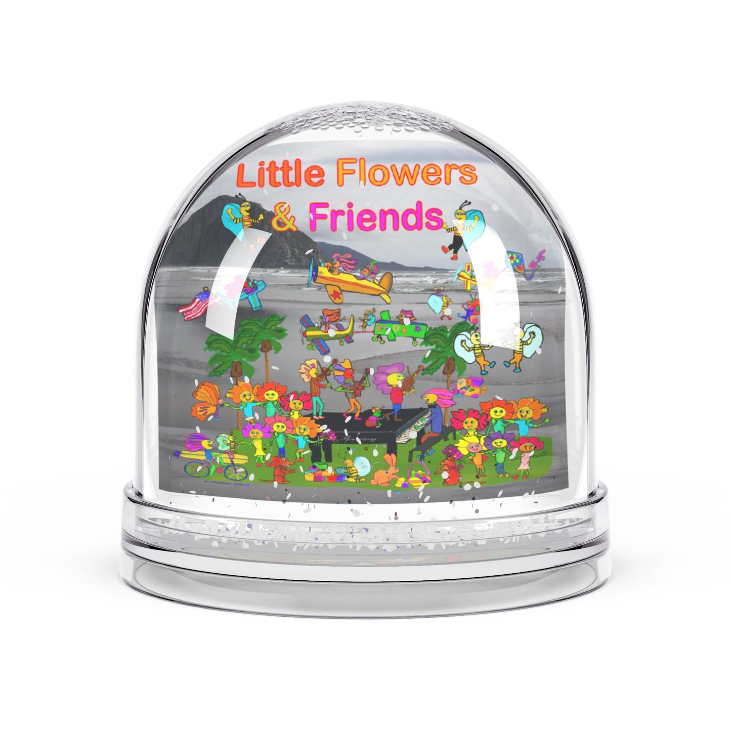 Snow Globe, Beach Day