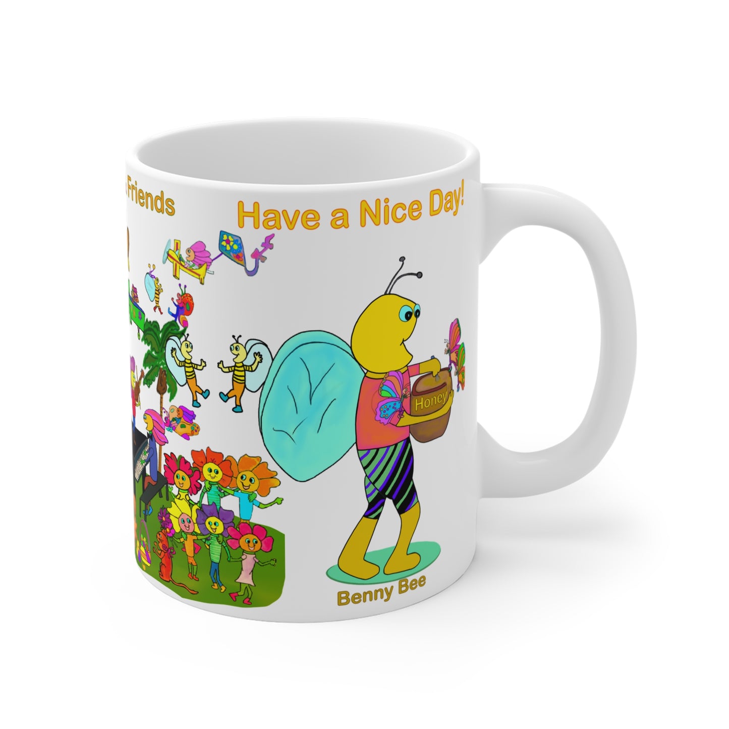 Ceramic Mug 11oz, Jazz Fest-#009