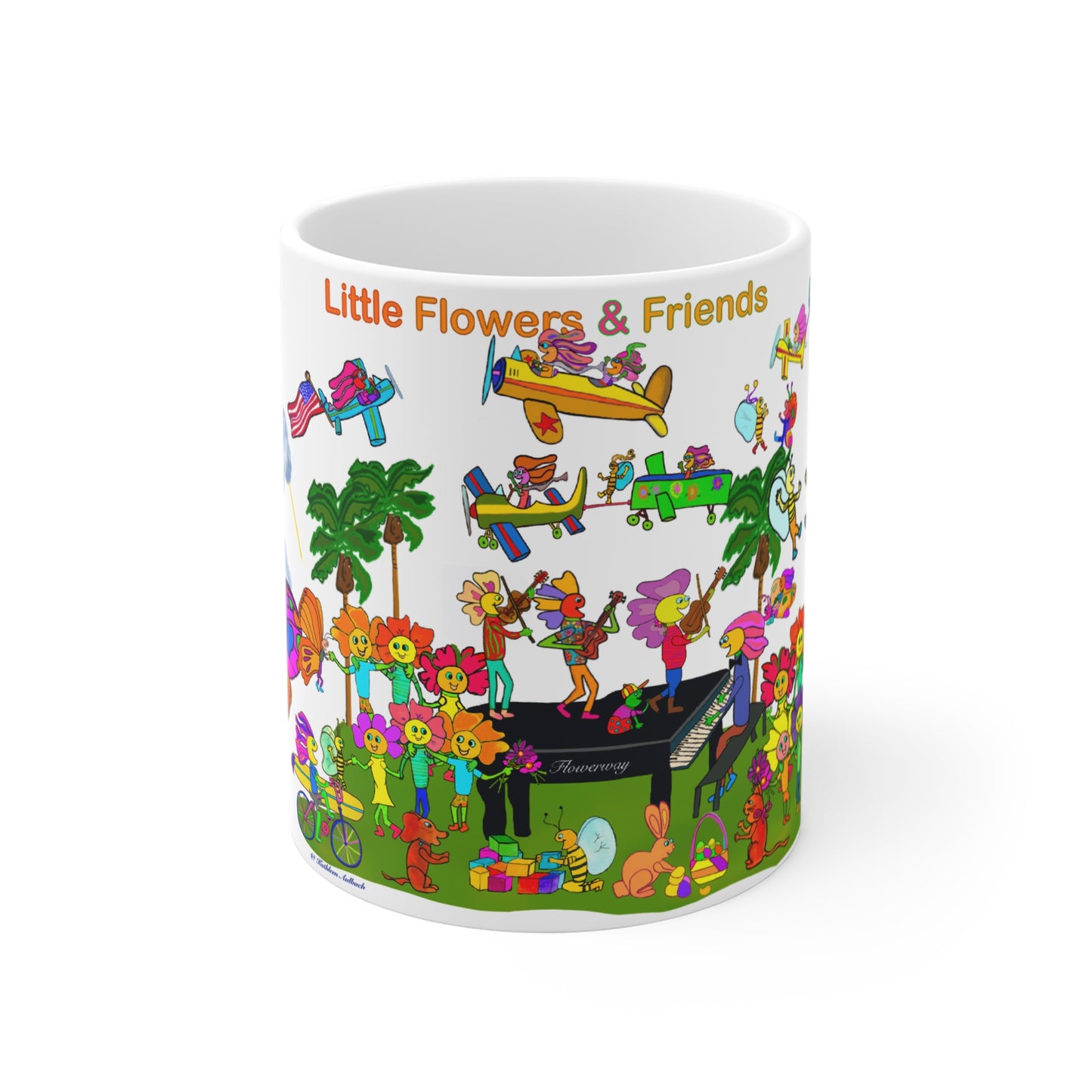 Ceramic Mug 11oz, Jazz Fest-#001