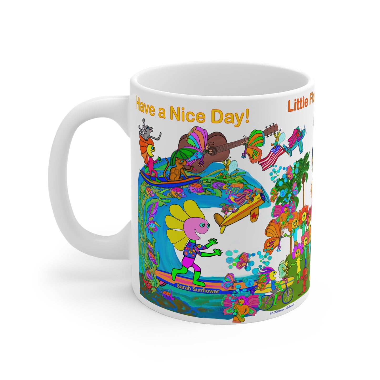 Ceramic Mug 11oz, Jazz Fest-#002
