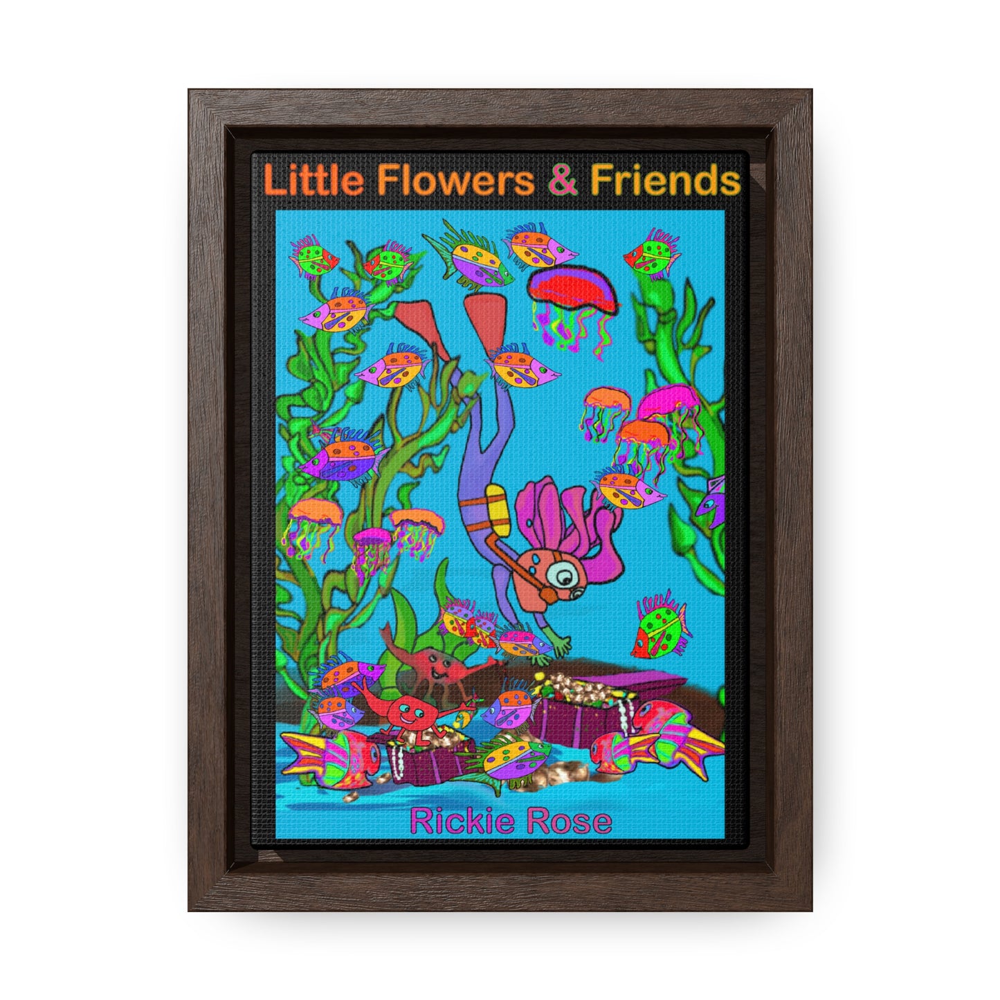 Gallery Canvas Wraps, 5”x7” Vertical Frame, #002