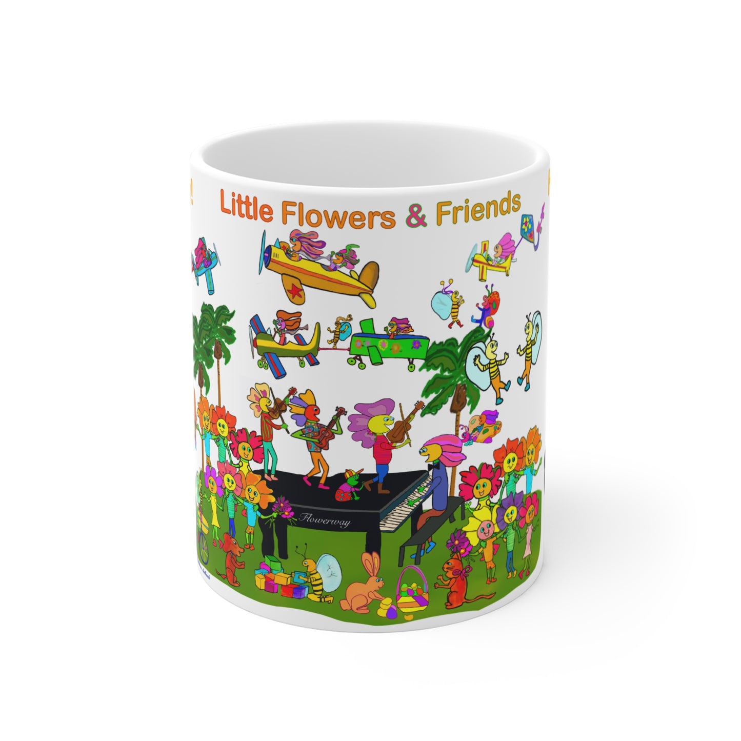 Ceramic Mug 11oz, Jazz Fest-#008