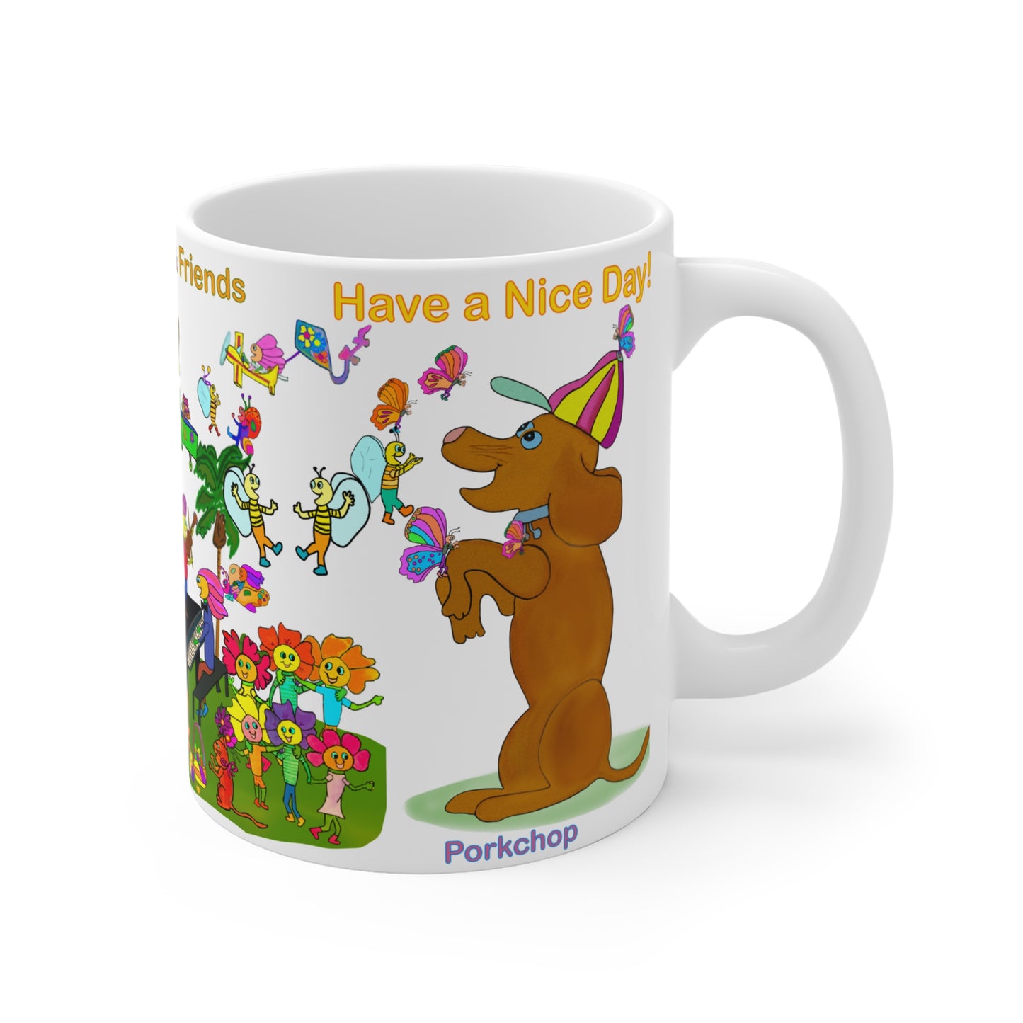 Ceramic Mug 11oz, Jazz Fest-#005