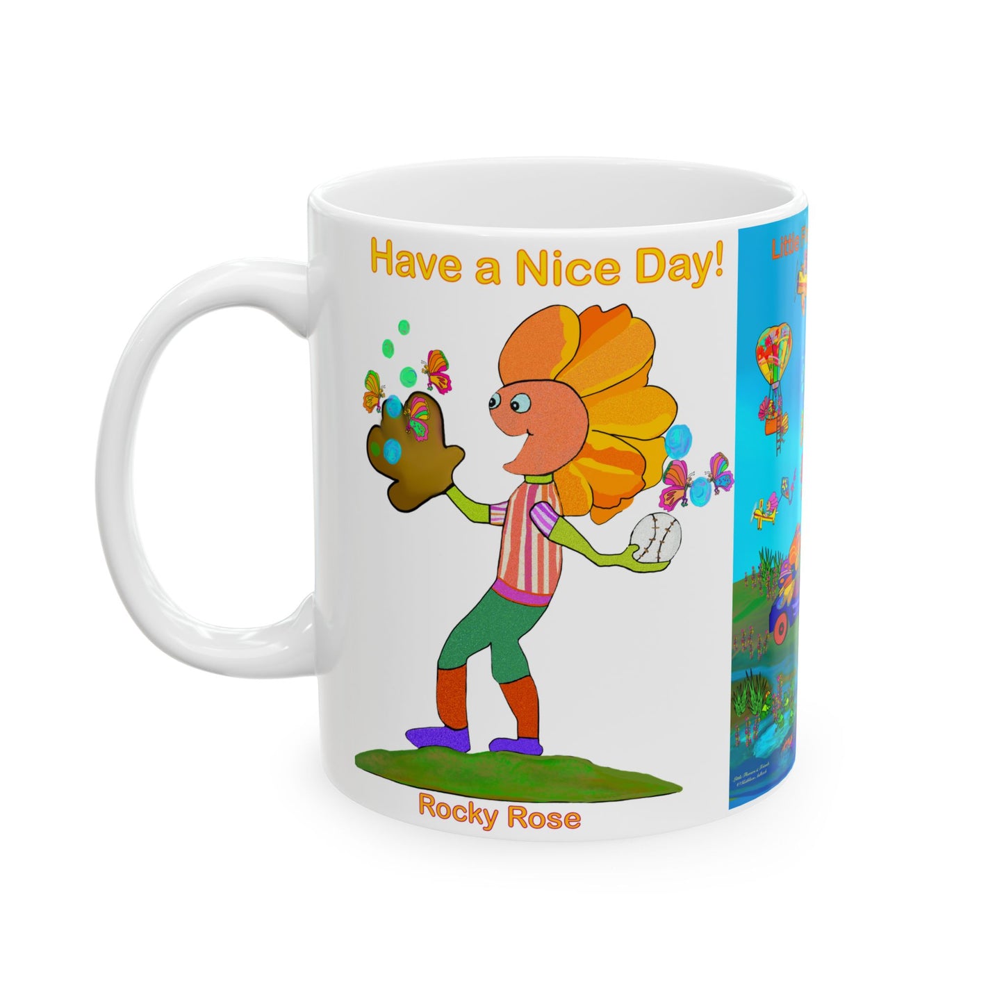Ceramic Mug 11oz, Nice Day-#ND006