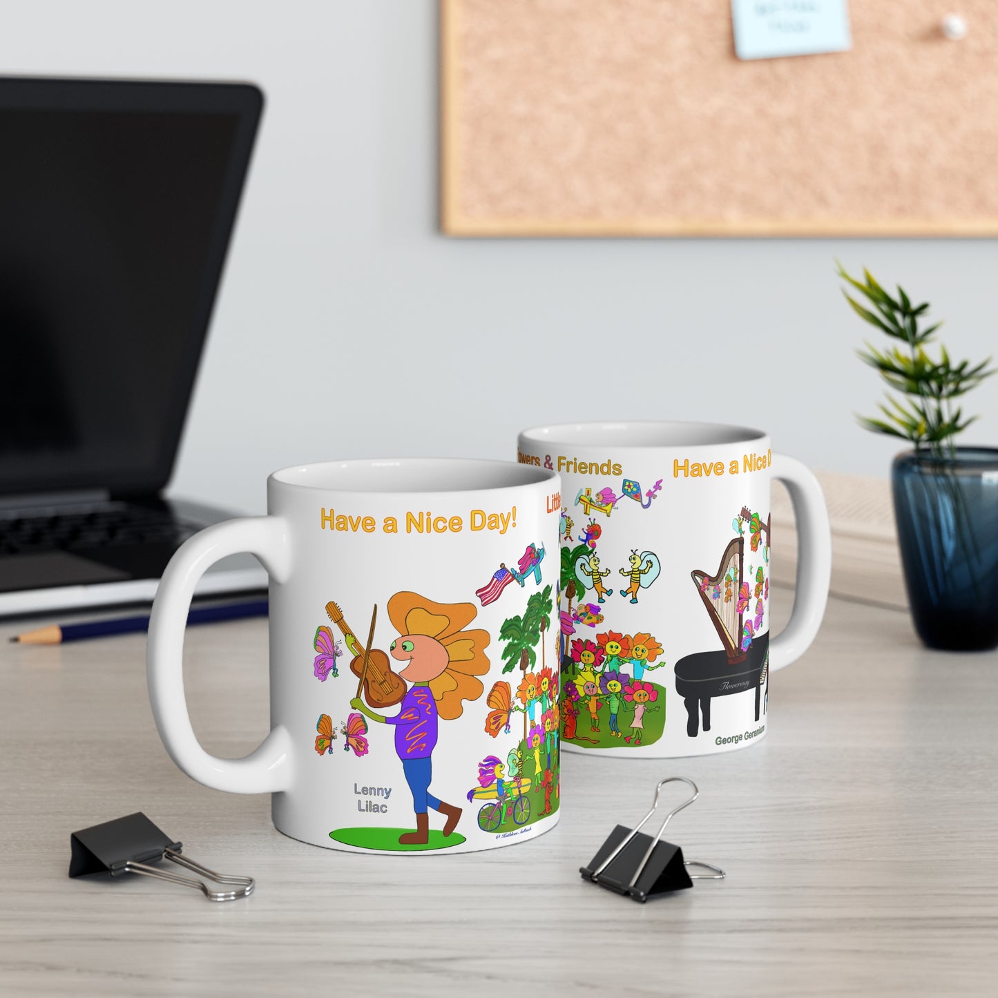 Ceramic Mug 11oz, Jazz Fest-#008