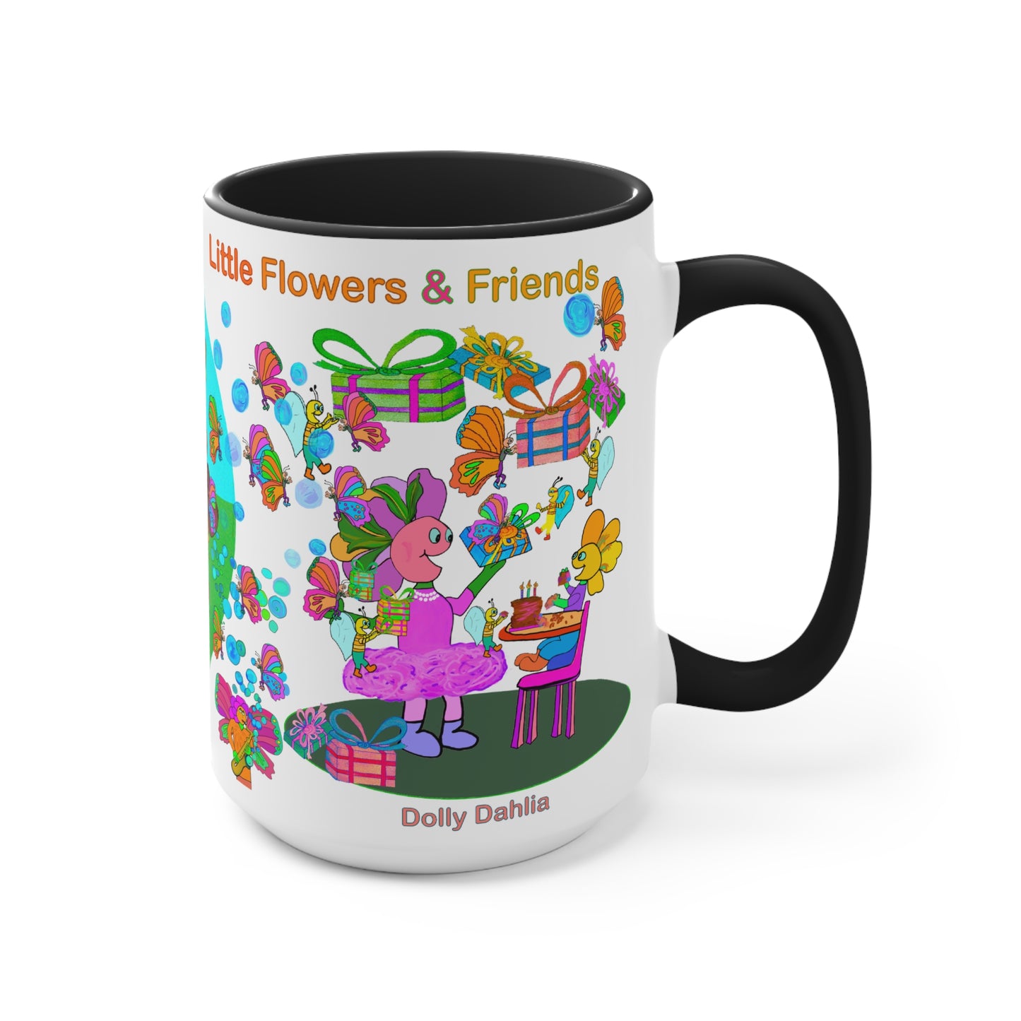 Accent Mug #B013, Black 15oz