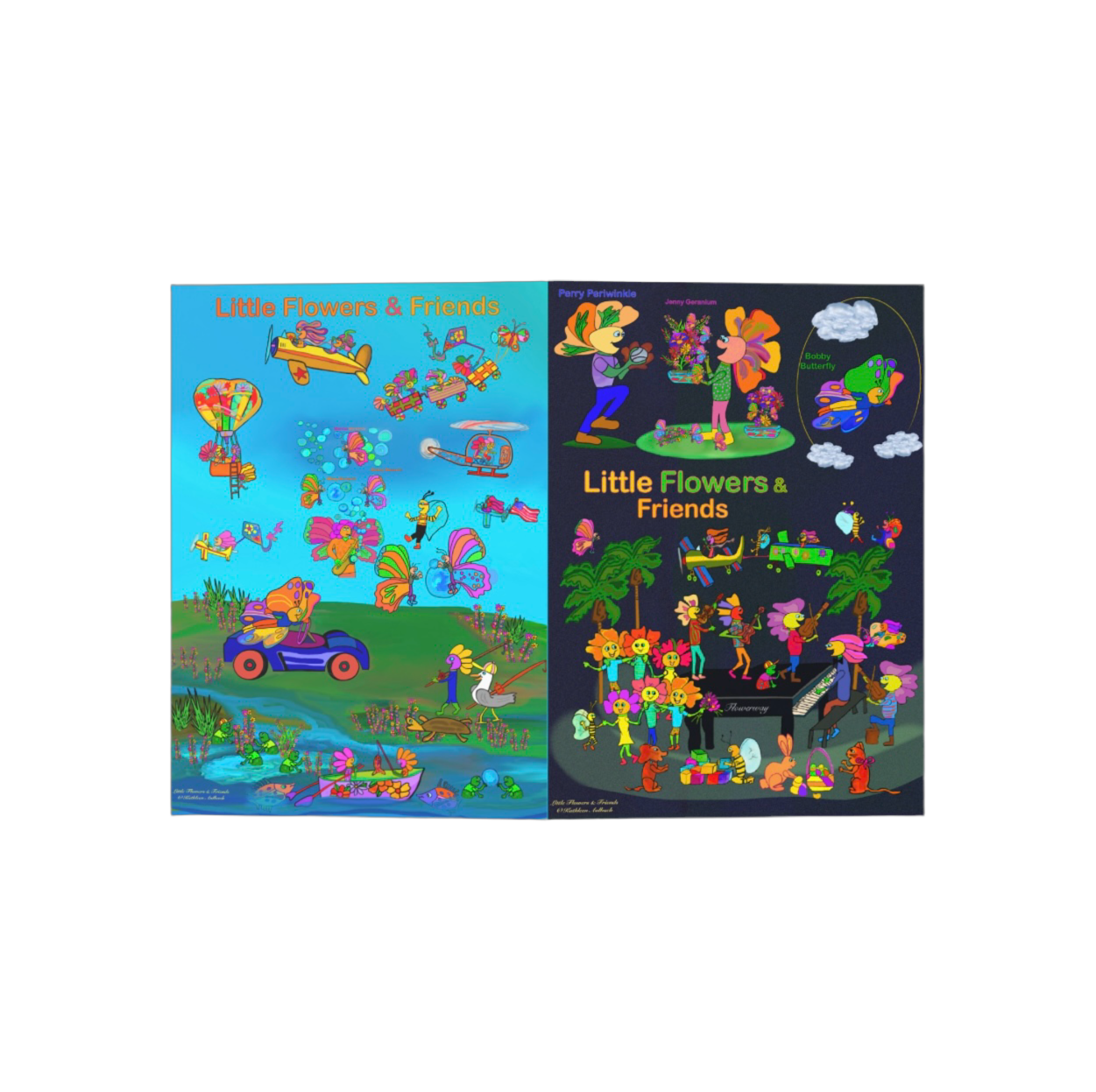 Greeting Card 5”x7” dark #D012