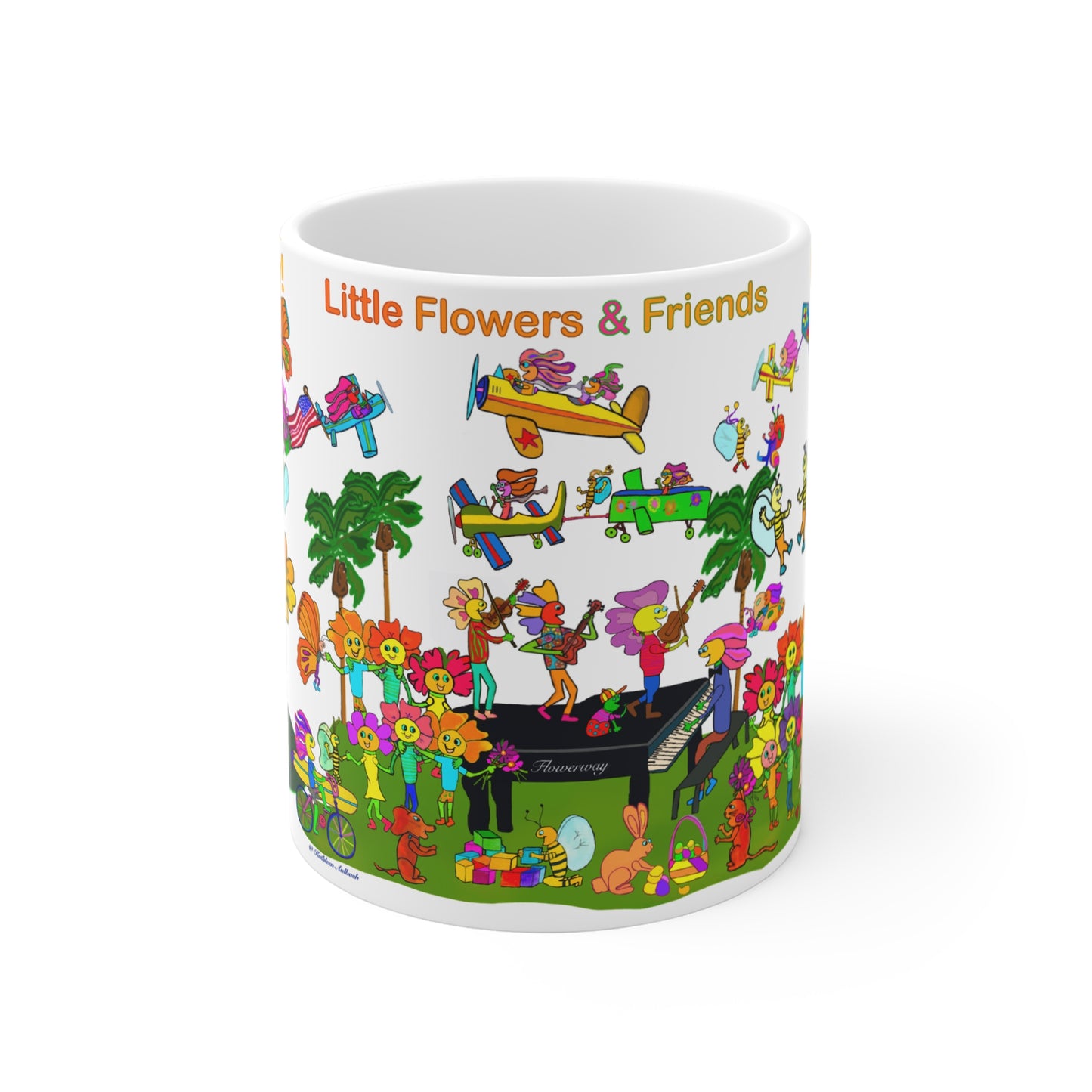 Ceramic Mug 11oz, Jazz Fest-#010