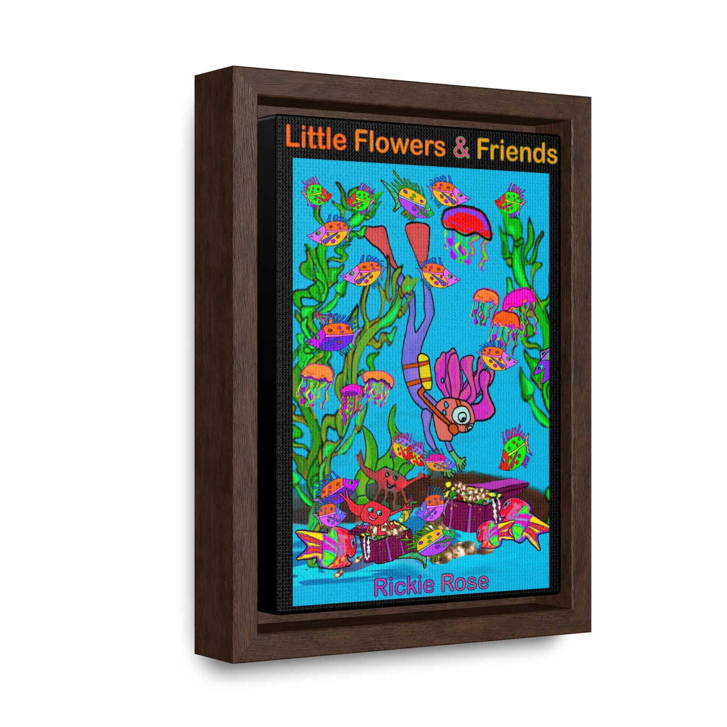 Gallery Canvas Wraps, 5”x7” Vertical Frame, #002