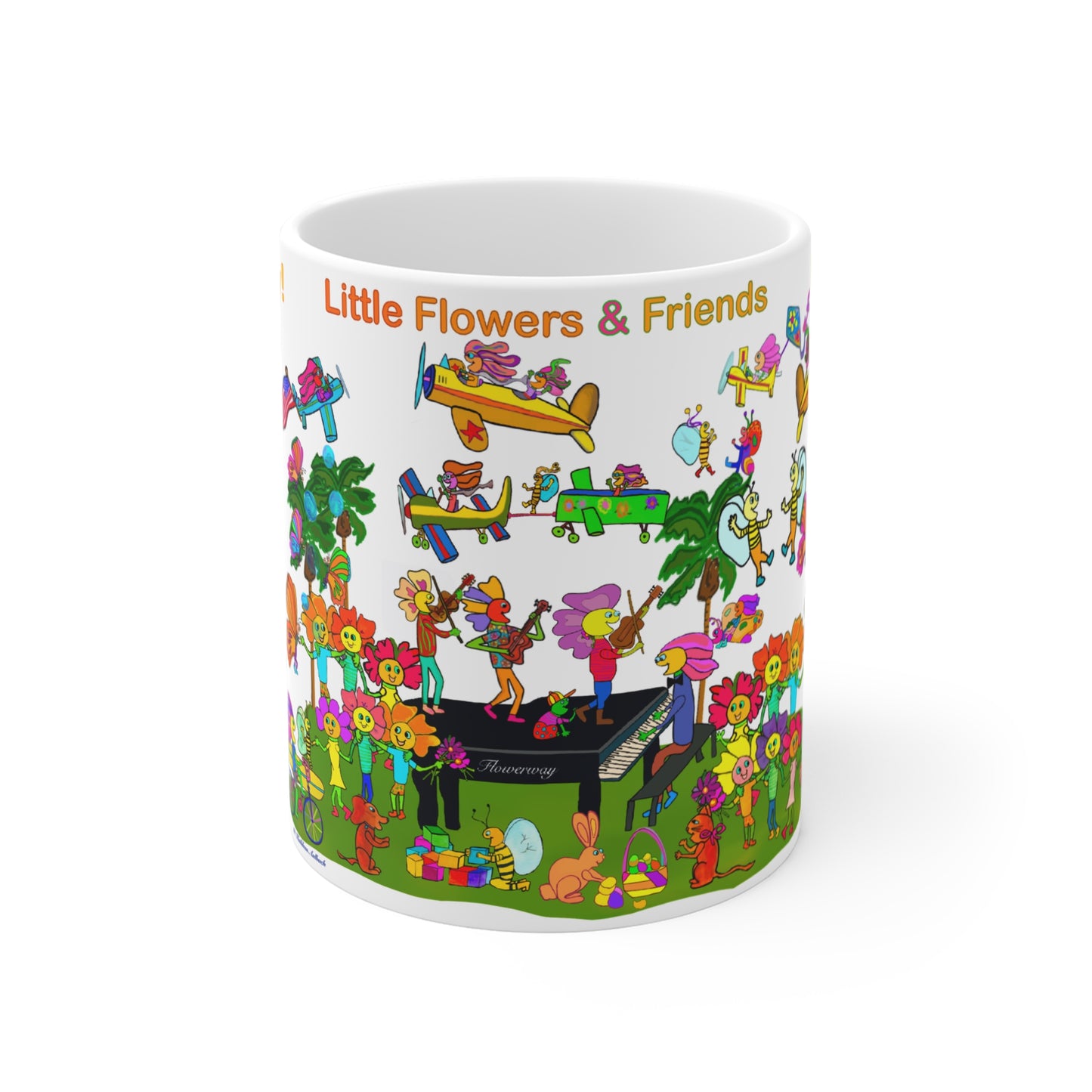 Ceramic Mug 11oz, Jazz Fest-#006