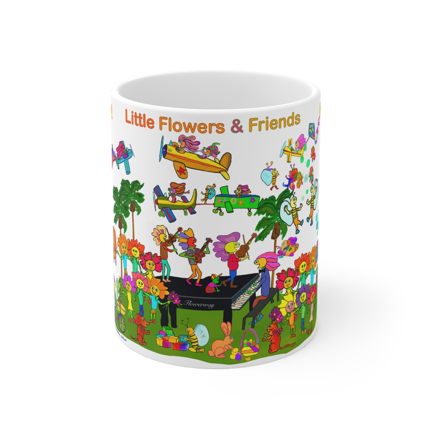 Ceramic Mug 11oz, Jazz Fest-#020