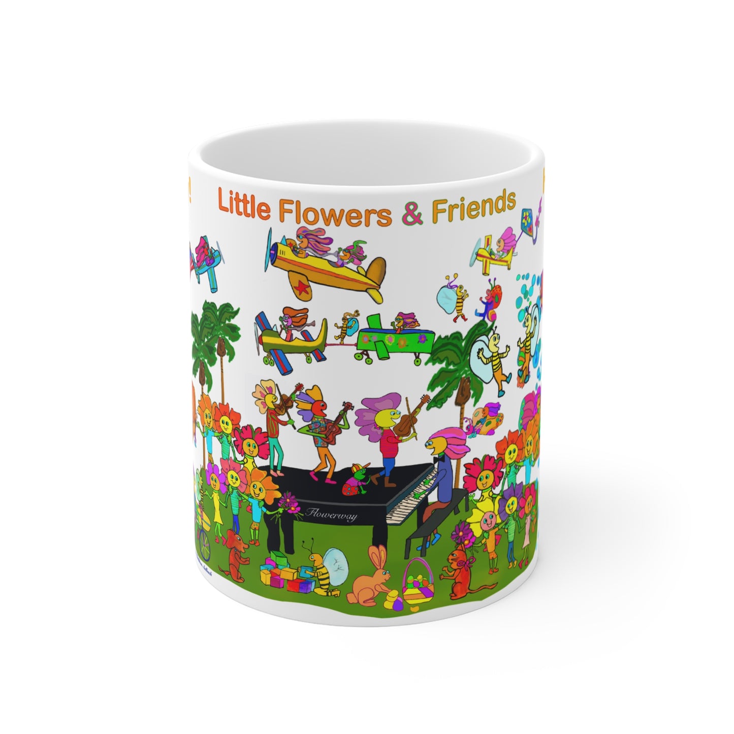 Ceramic Mug 11oz, Jazz Fest-#011
