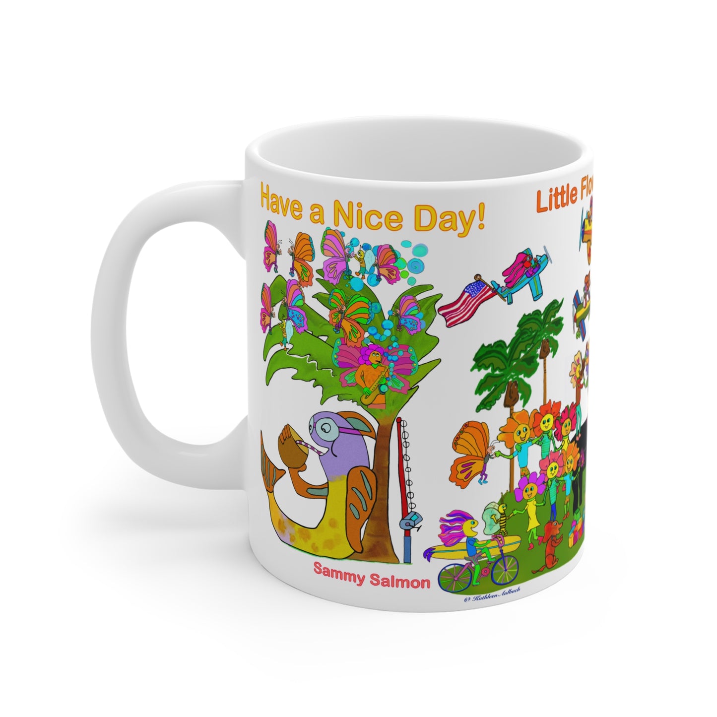 Ceramic Mug 11oz, Jazz Fest-#020