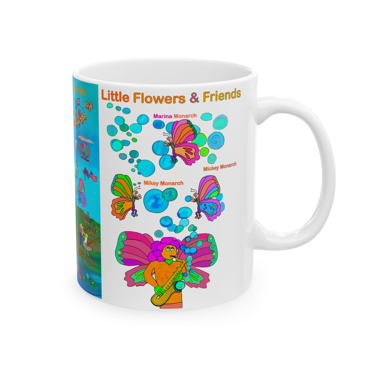Ceramic Mug 11oz, Nice Day-#ND017