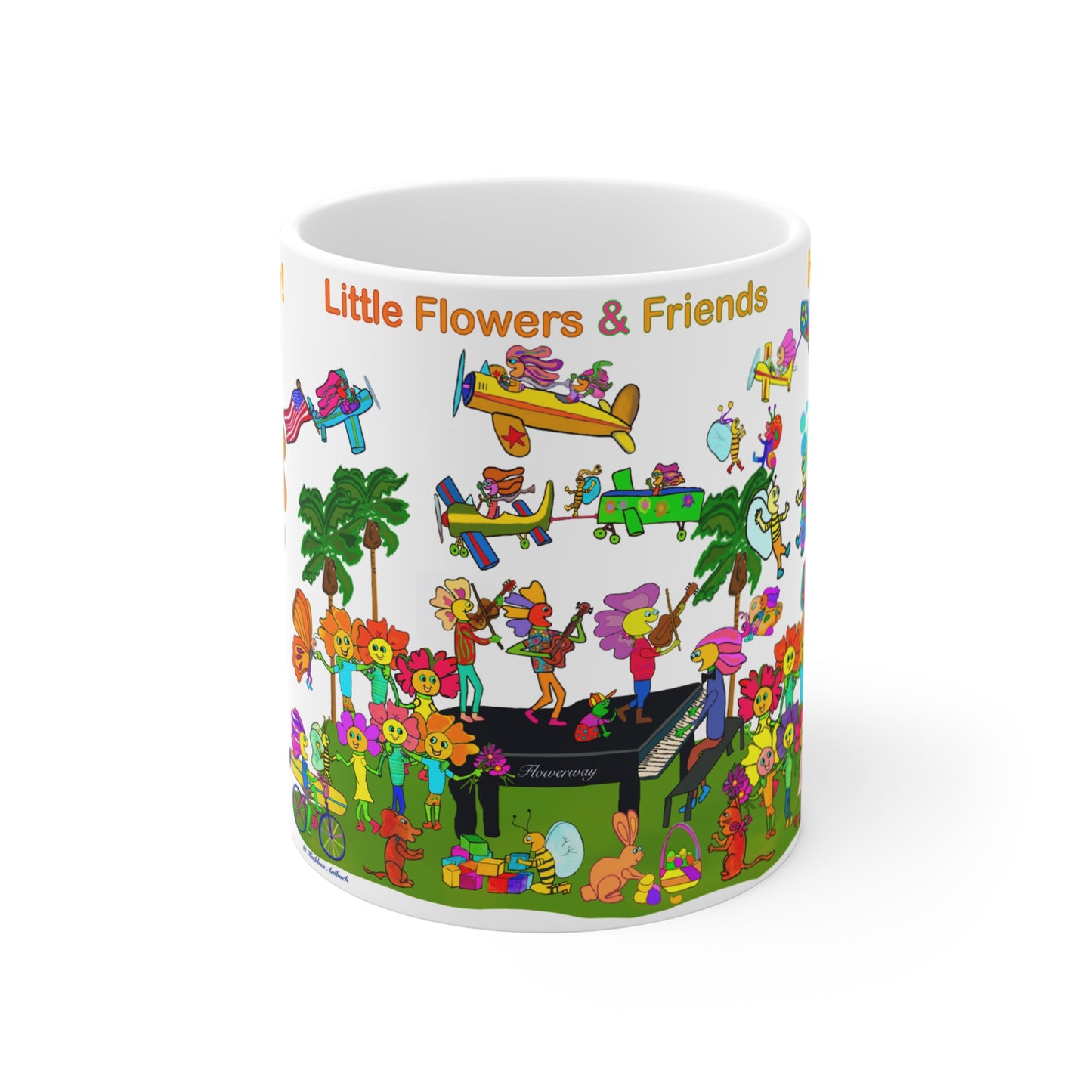 Ceramic Mug 11oz, Jazz Fest-#019