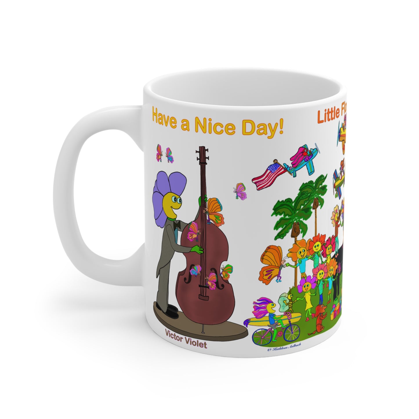 Ceramic Mug 11oz, Jazz Fest-#011