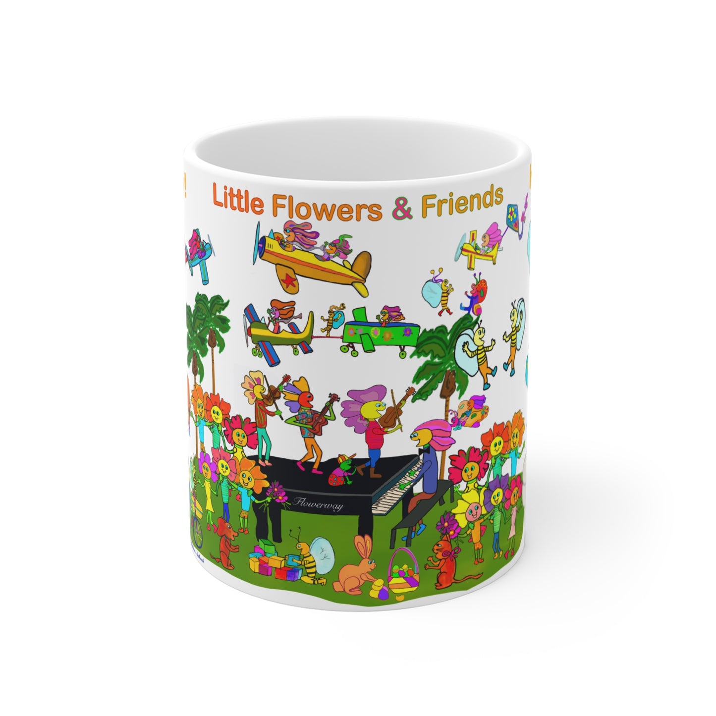 Ceramic Mug 11oz, Jazz Fest-#003