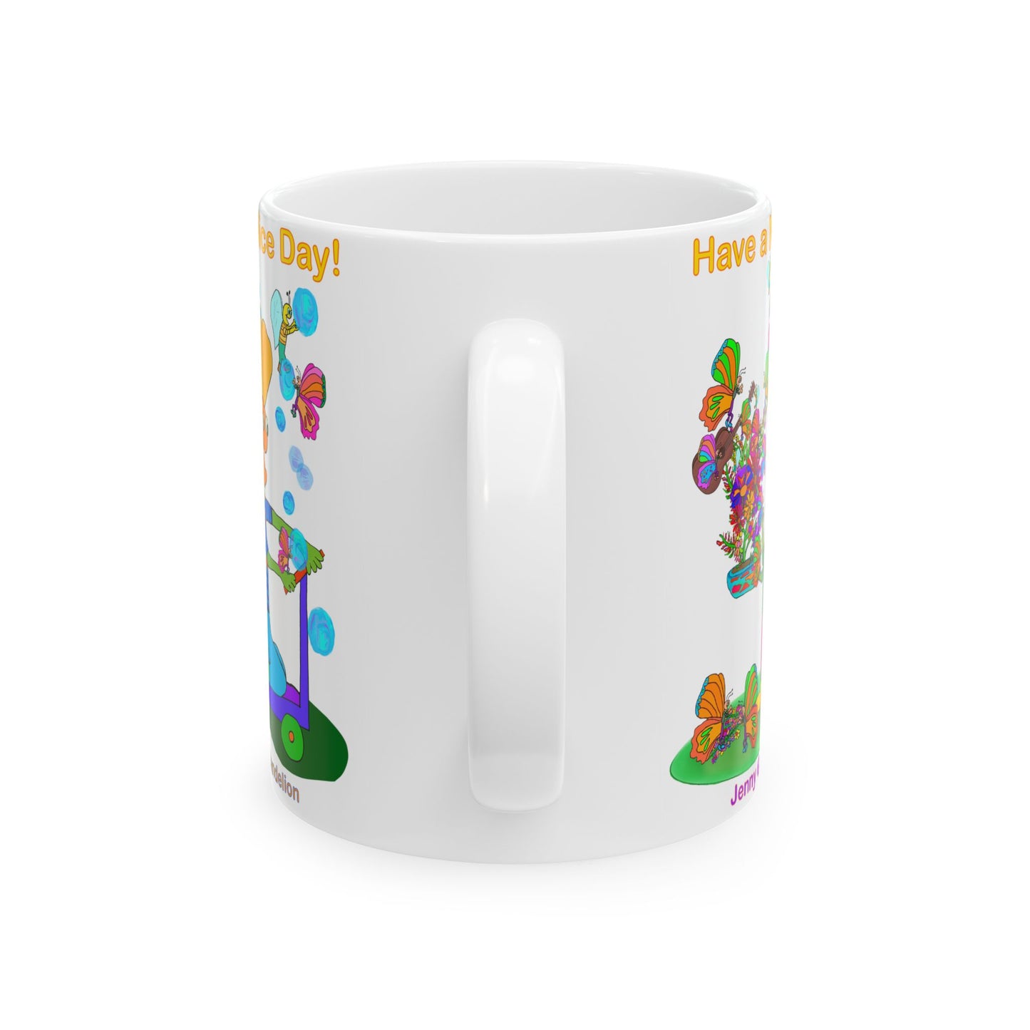 Ceramic Mug 11oz, Nice Day-#ND011