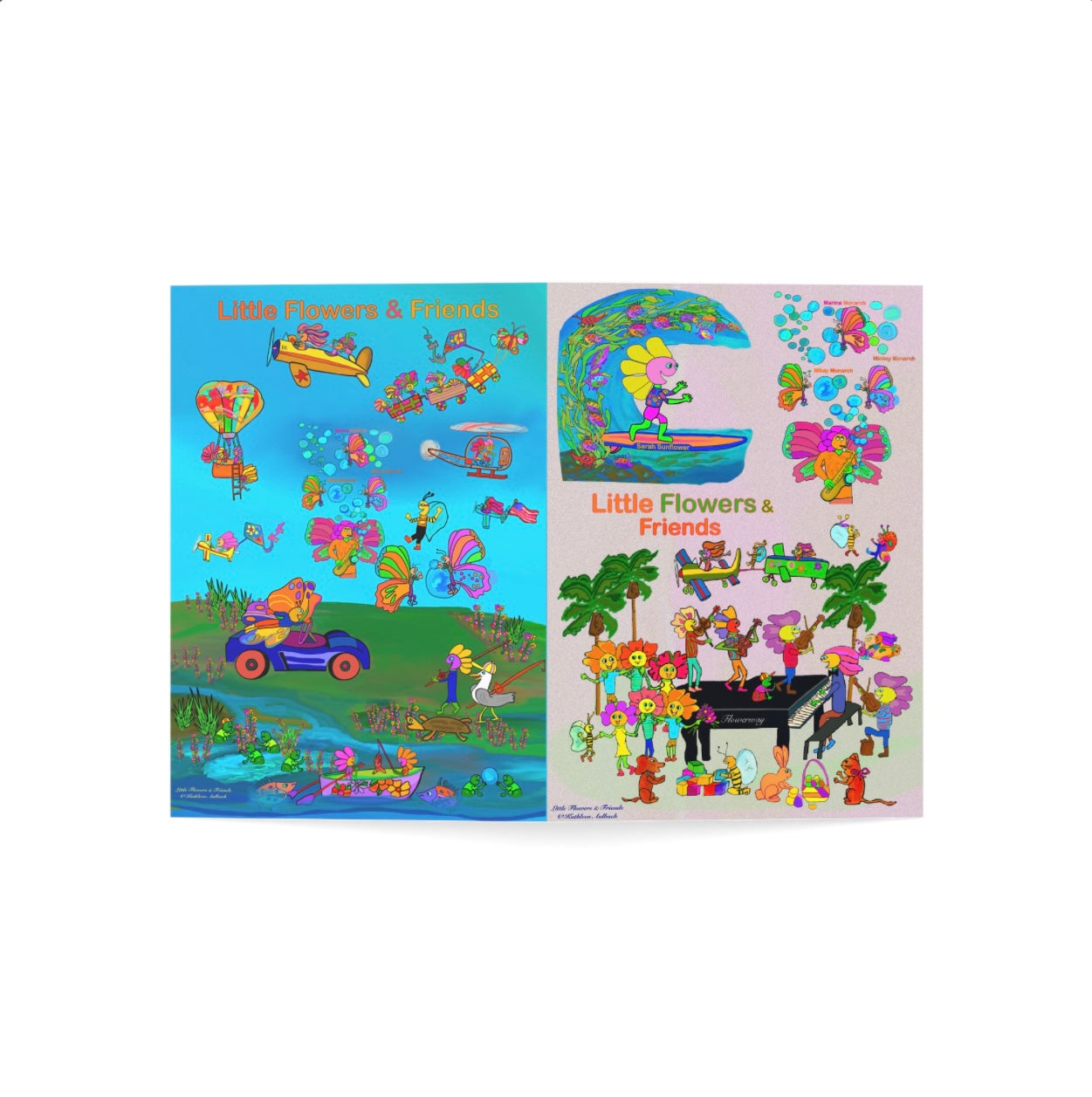 Greeting Card 5”x7” light #L006