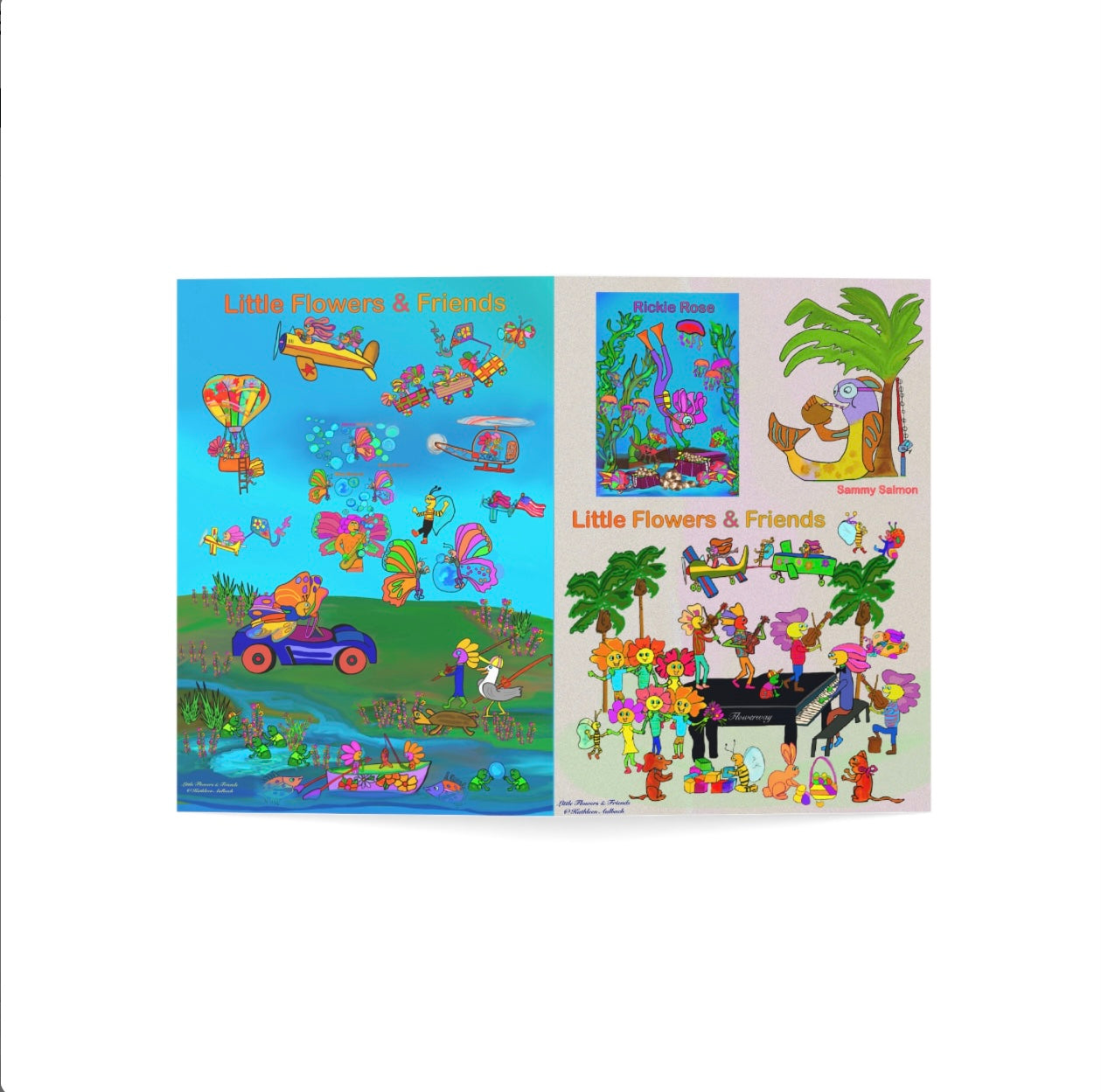 Greeting Card 5”x7” light #L002