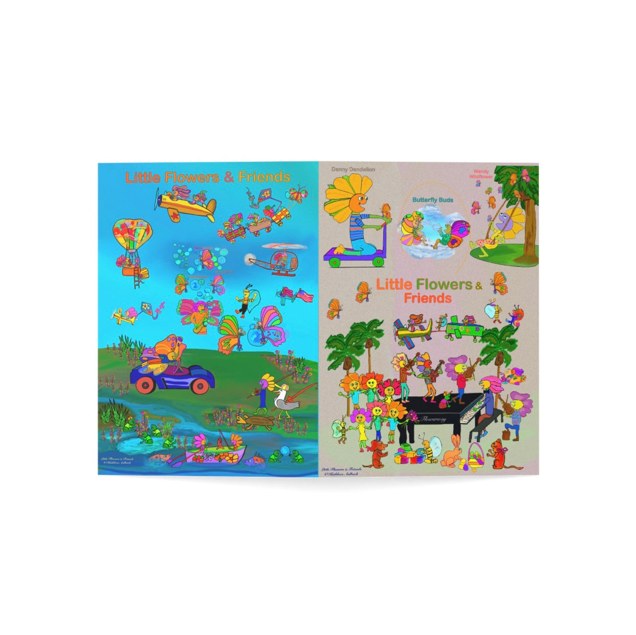 Greeting Card 5”x7” light #L003