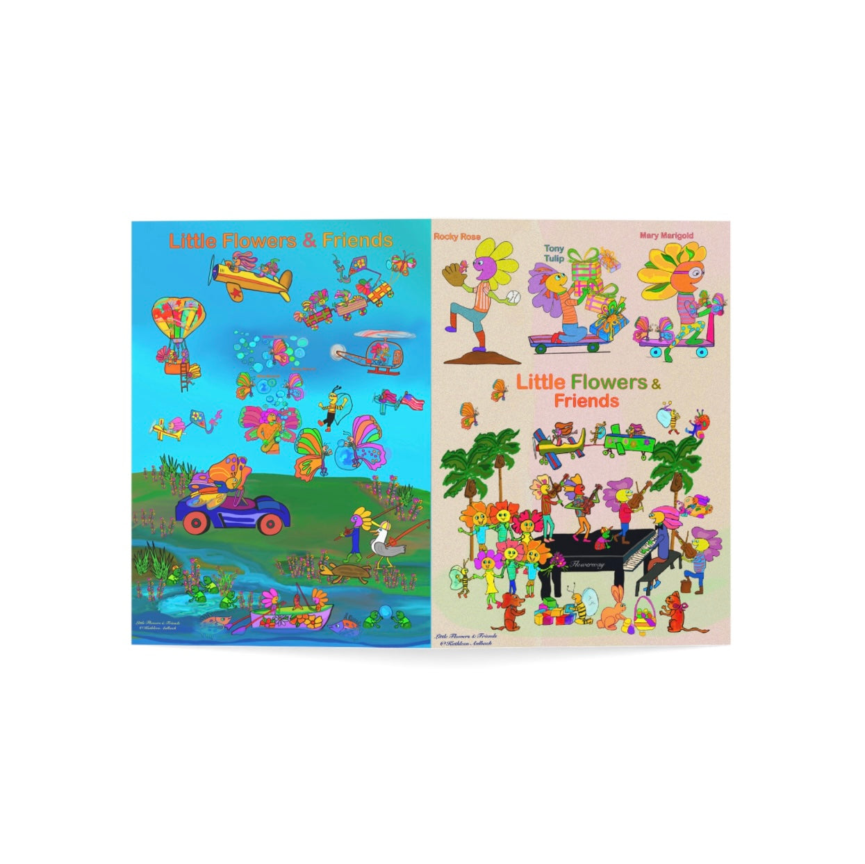 Greeting Card 5”x7” light #L010