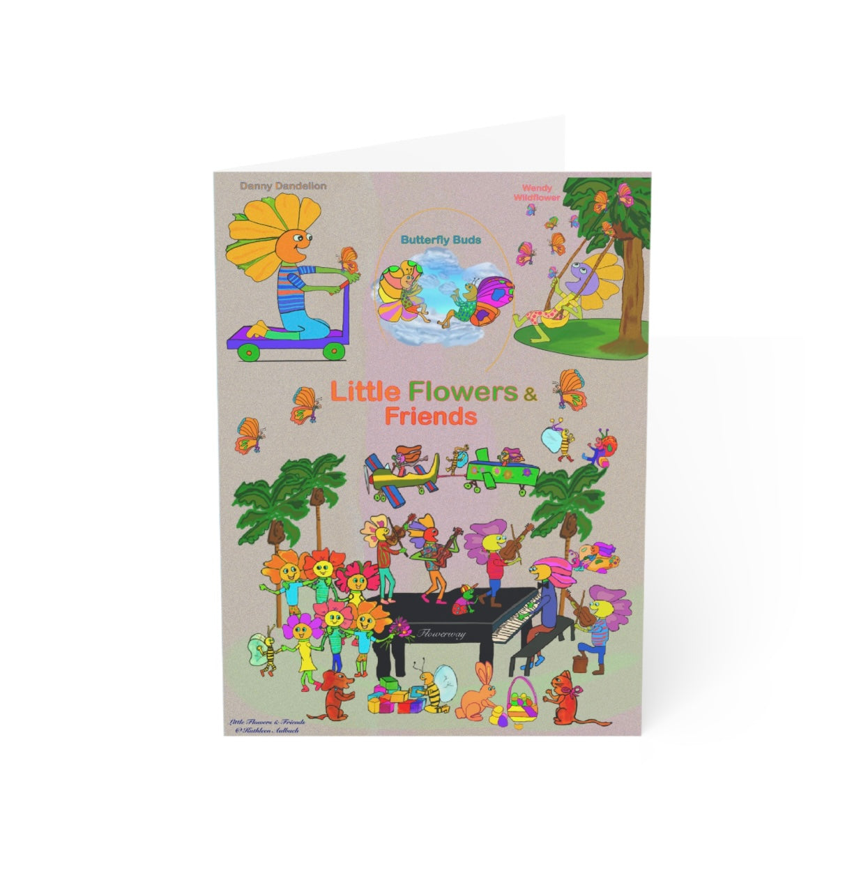 Greeting Card 5”x7” light #L003