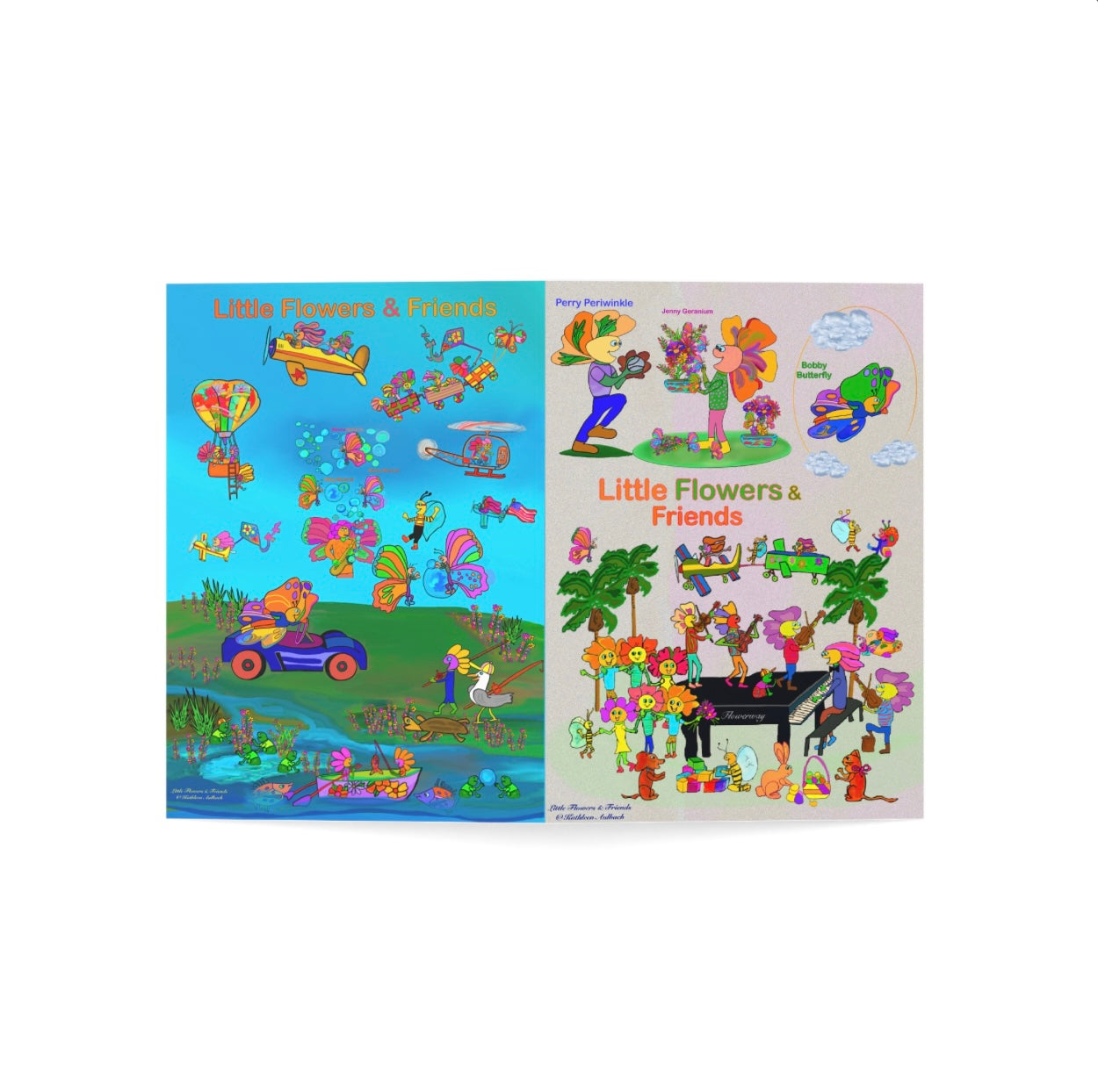 Greeting Card 5”x7” light #L011