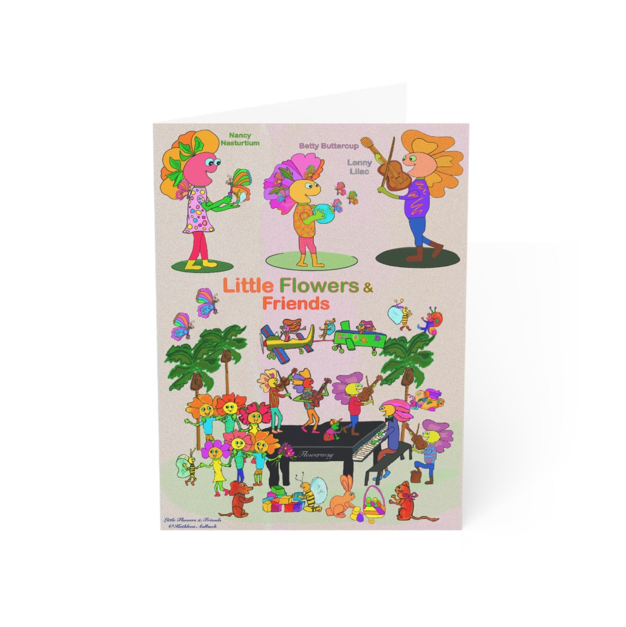 Greeting Card 5”x7” light #L007