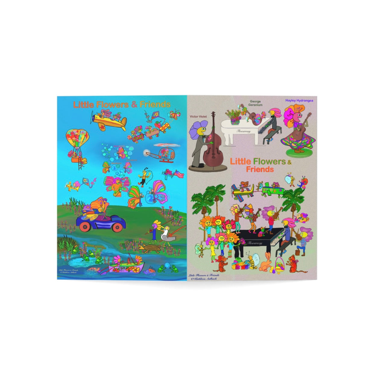 Greeting Card 5”x7” light #L012