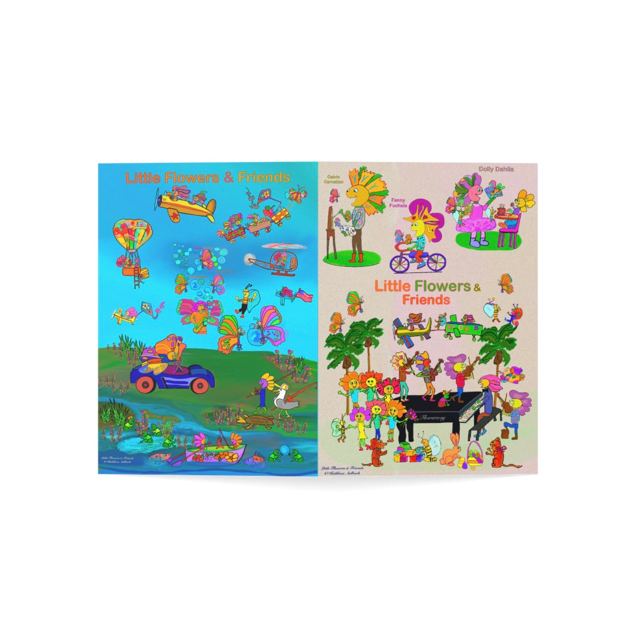 Greeting Card 5”x7” light #L009