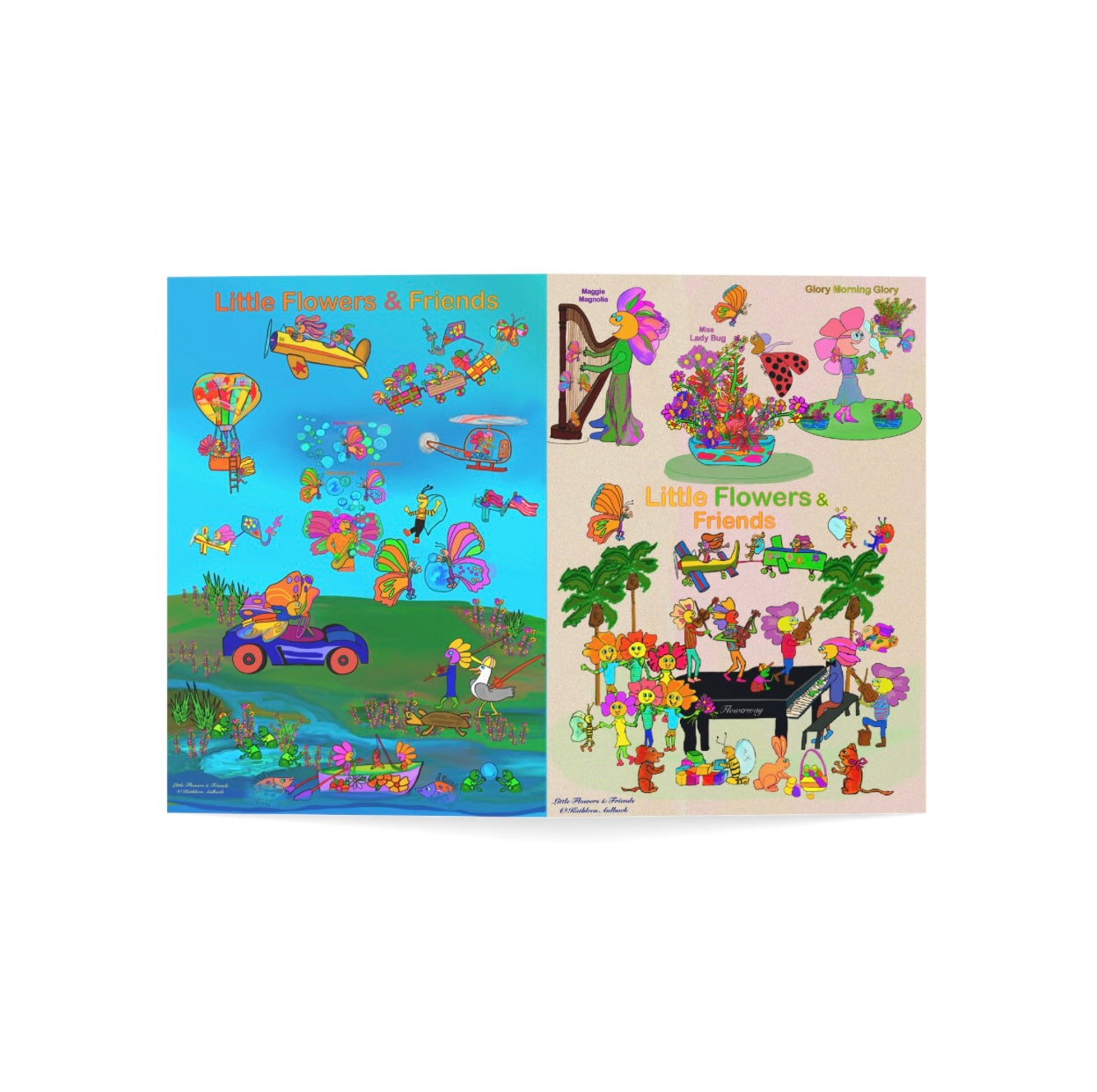 Greeting Card 5”x7” light #L008