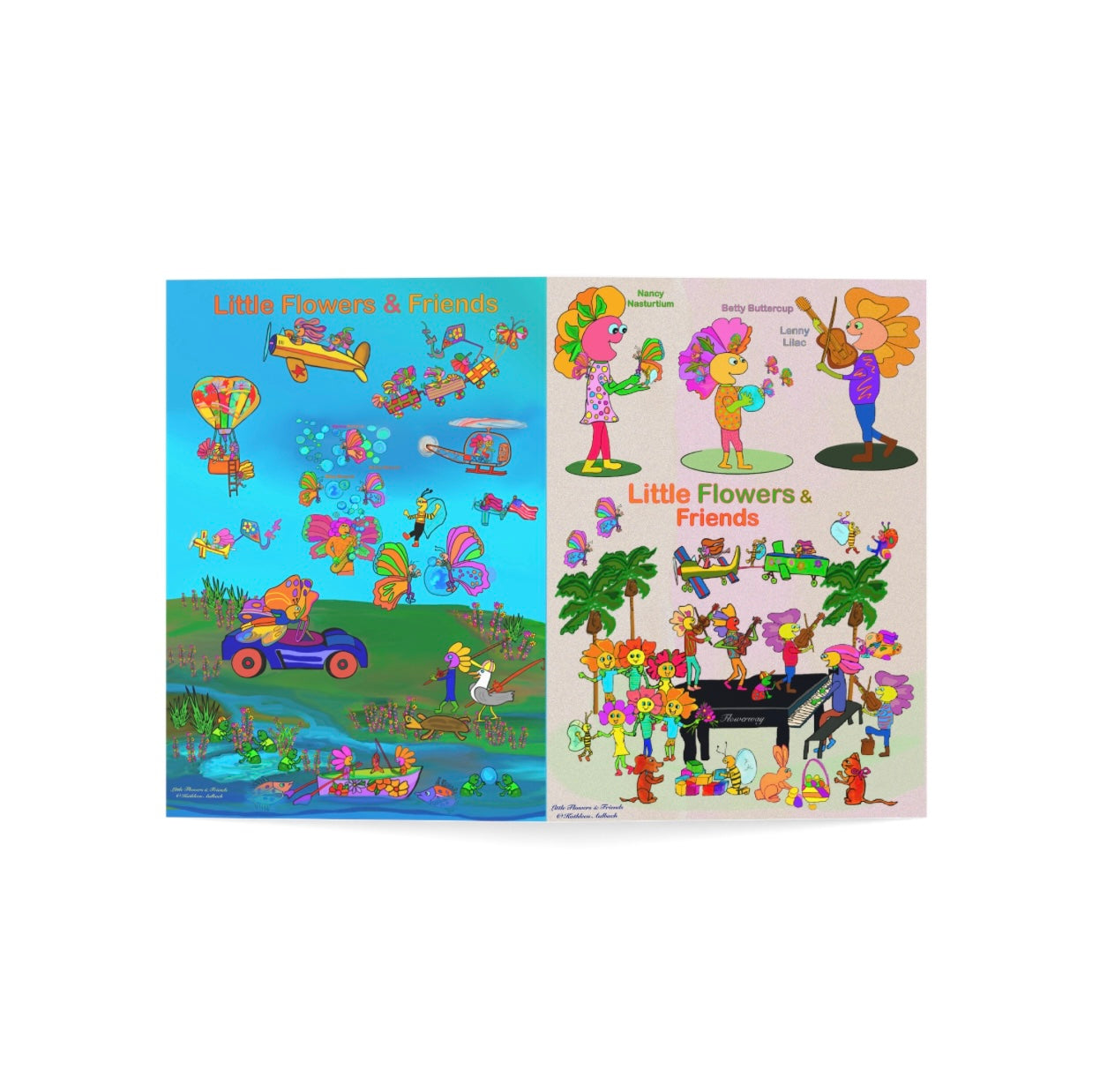 Greeting Card 5”x7” light #L007