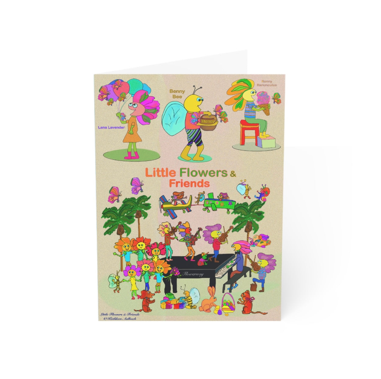 Greeting Card 5”x7” light #L005