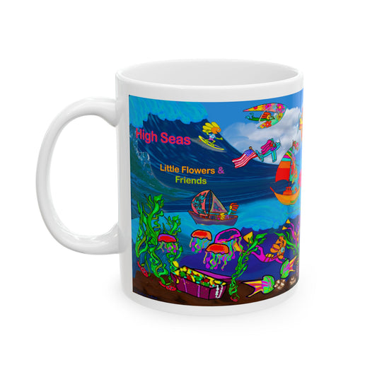 Accent Mug #P043, 11oz, High Seas