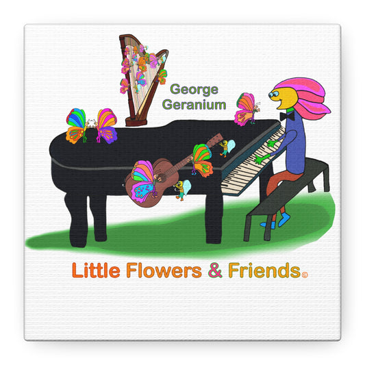 #041W) Jam Session, Matte Canvas, Stretched, 1.25"