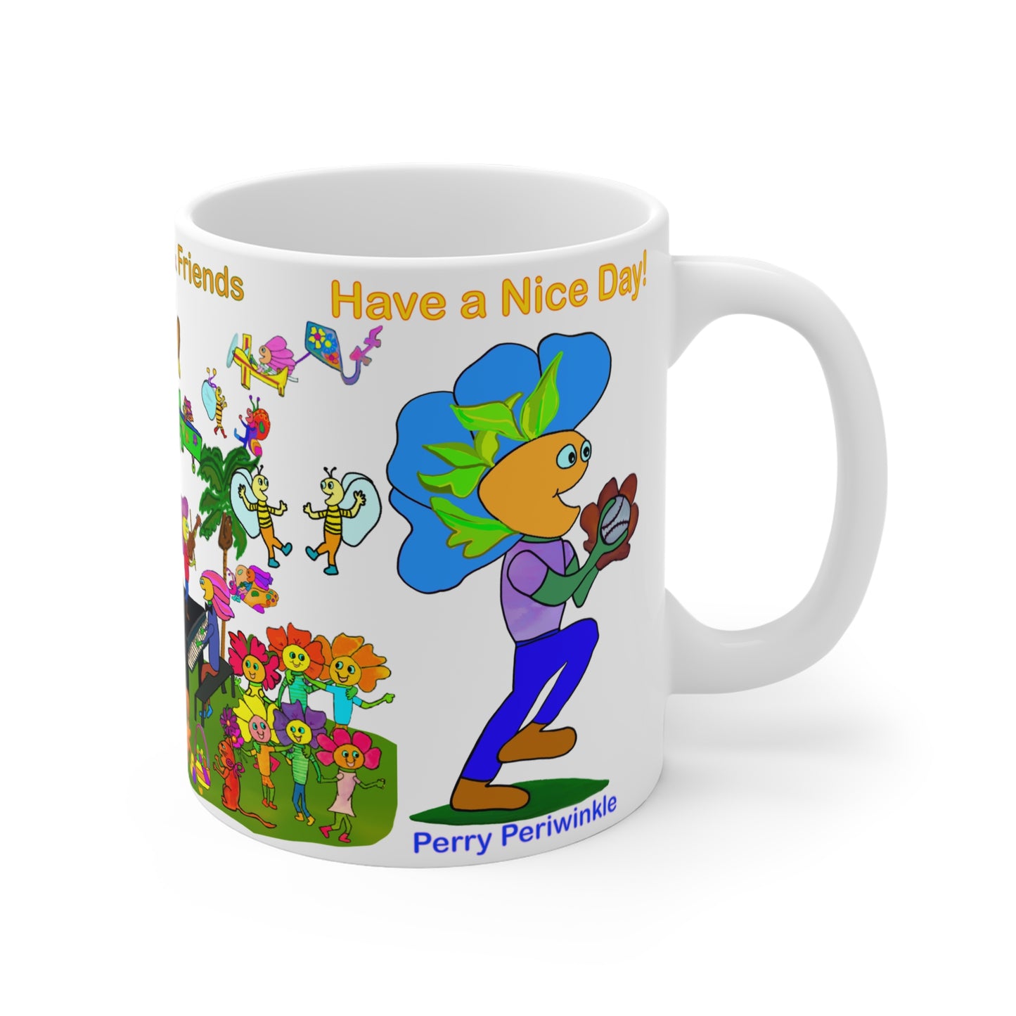Ceramic Mug 11oz, Jazz Fest-#017