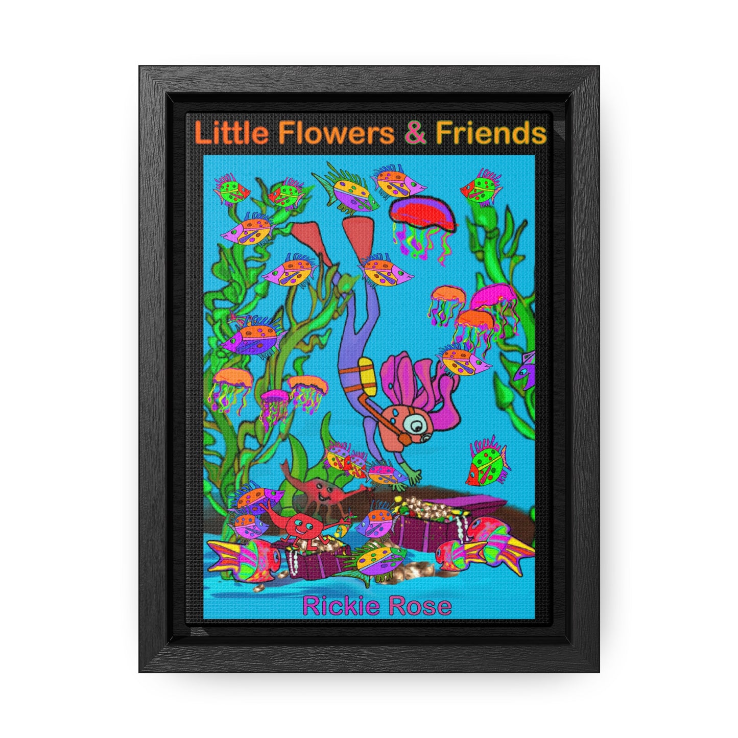 Gallery Canvas Wraps, 5”x7” Vertical Frame, #002